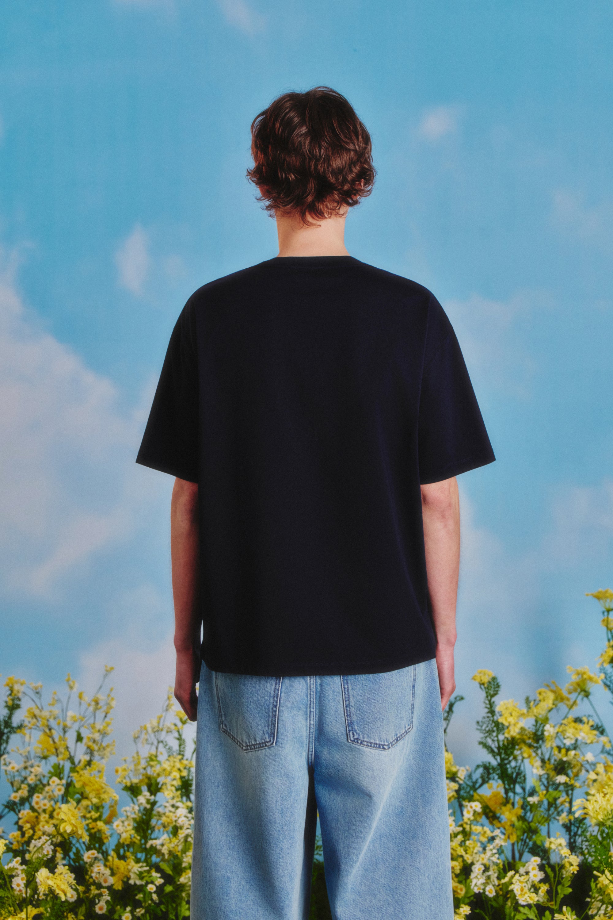[MARITHE_DISNEY] Mickey Filmstrip Tee Navy