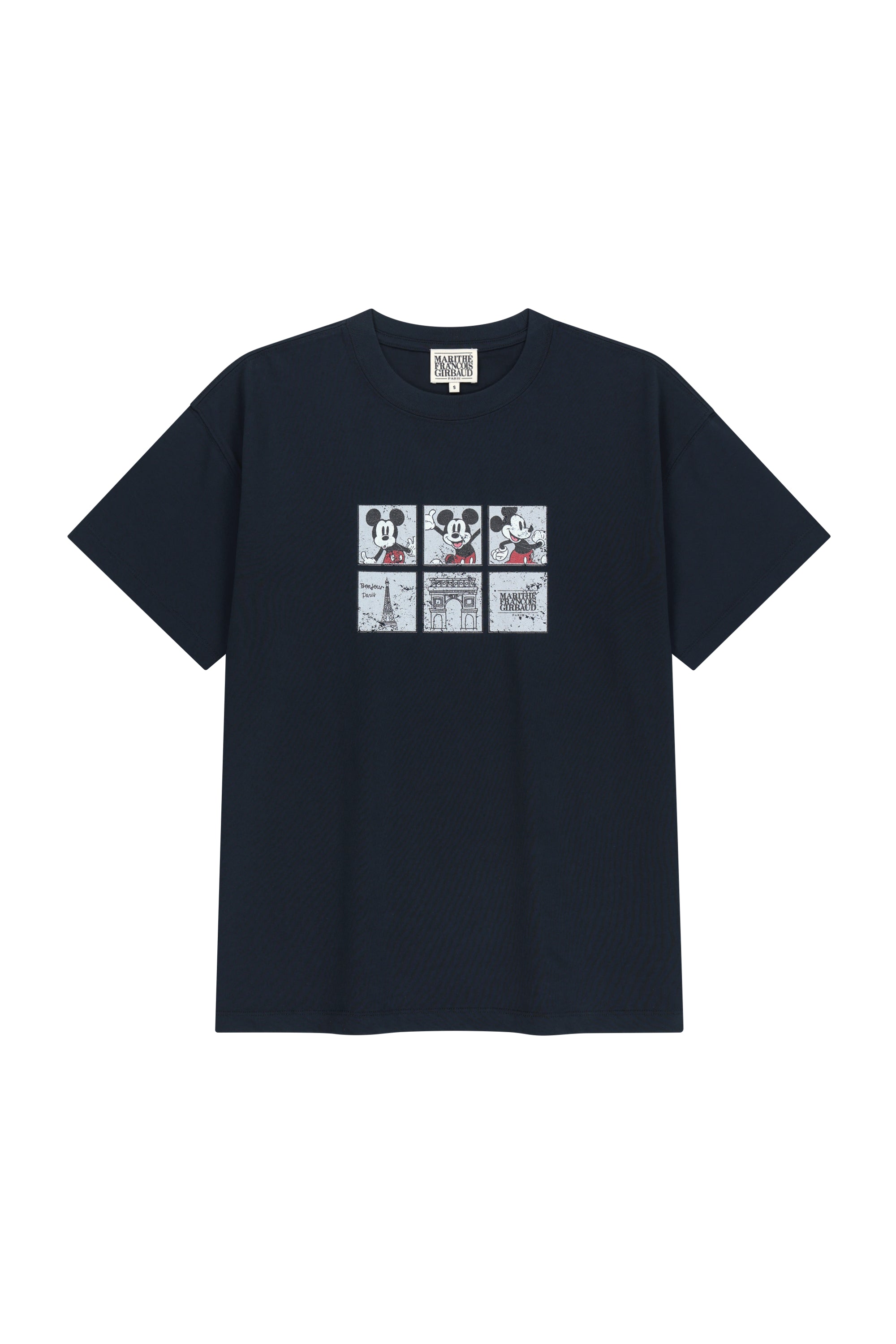 [MARITHE_DISNEY] Mickey Filmstrip Tee Navy