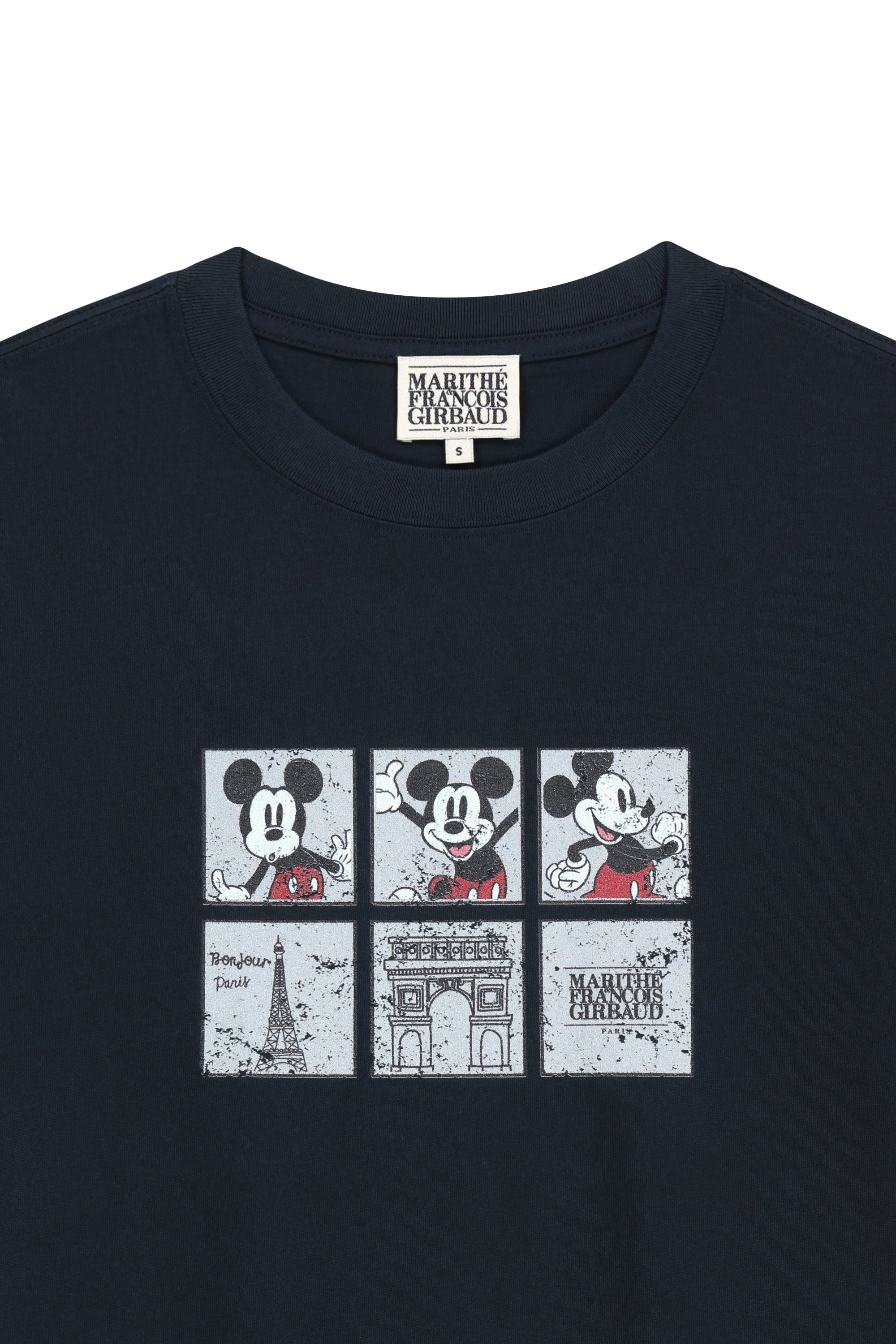 [MARITHE_DISNEY] Mickey Filmstrip Tee Navy