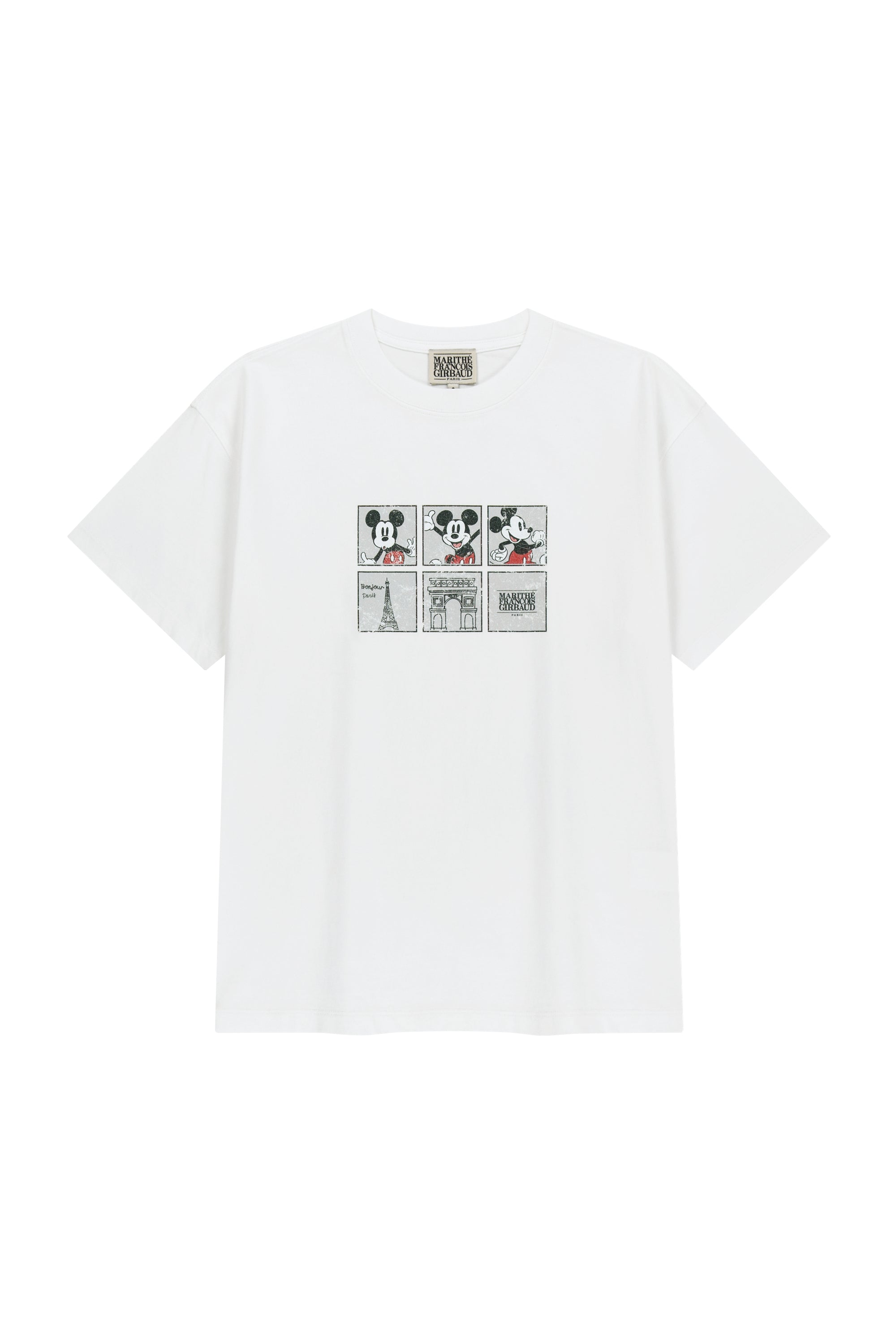 [MARITHE_DISNEY] Mickey Filmstrip Tee White