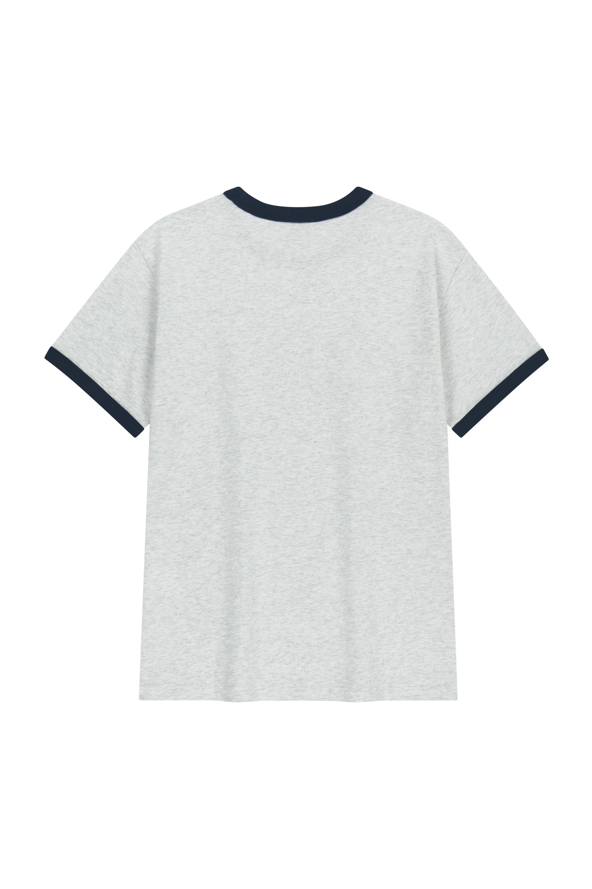 [MARITHE_DISNEY] Mickey French Ringer Tee Light Heather Gray
