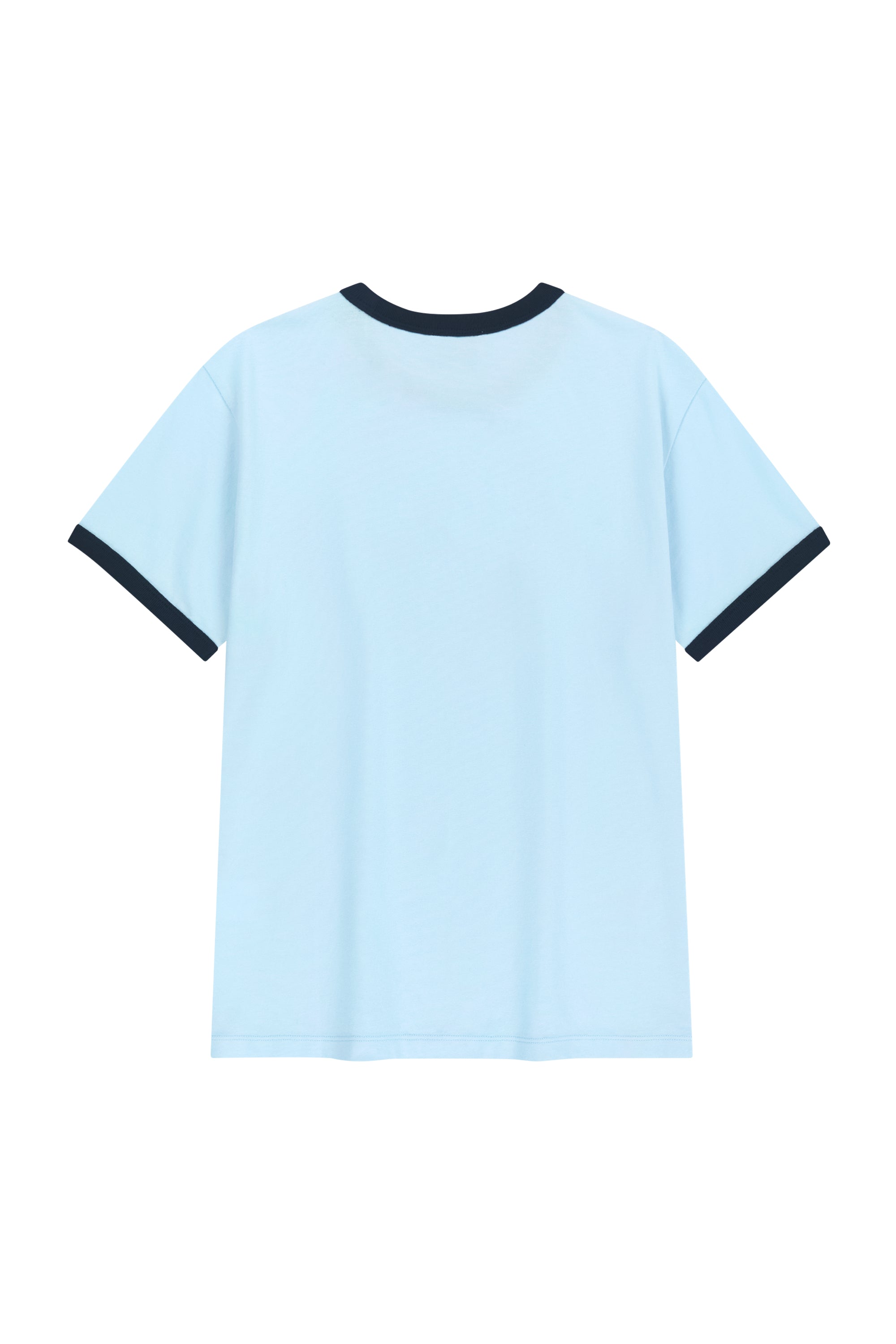 [MARITHE_DISNEY] Mickey French Ringer Tee Sky Blue