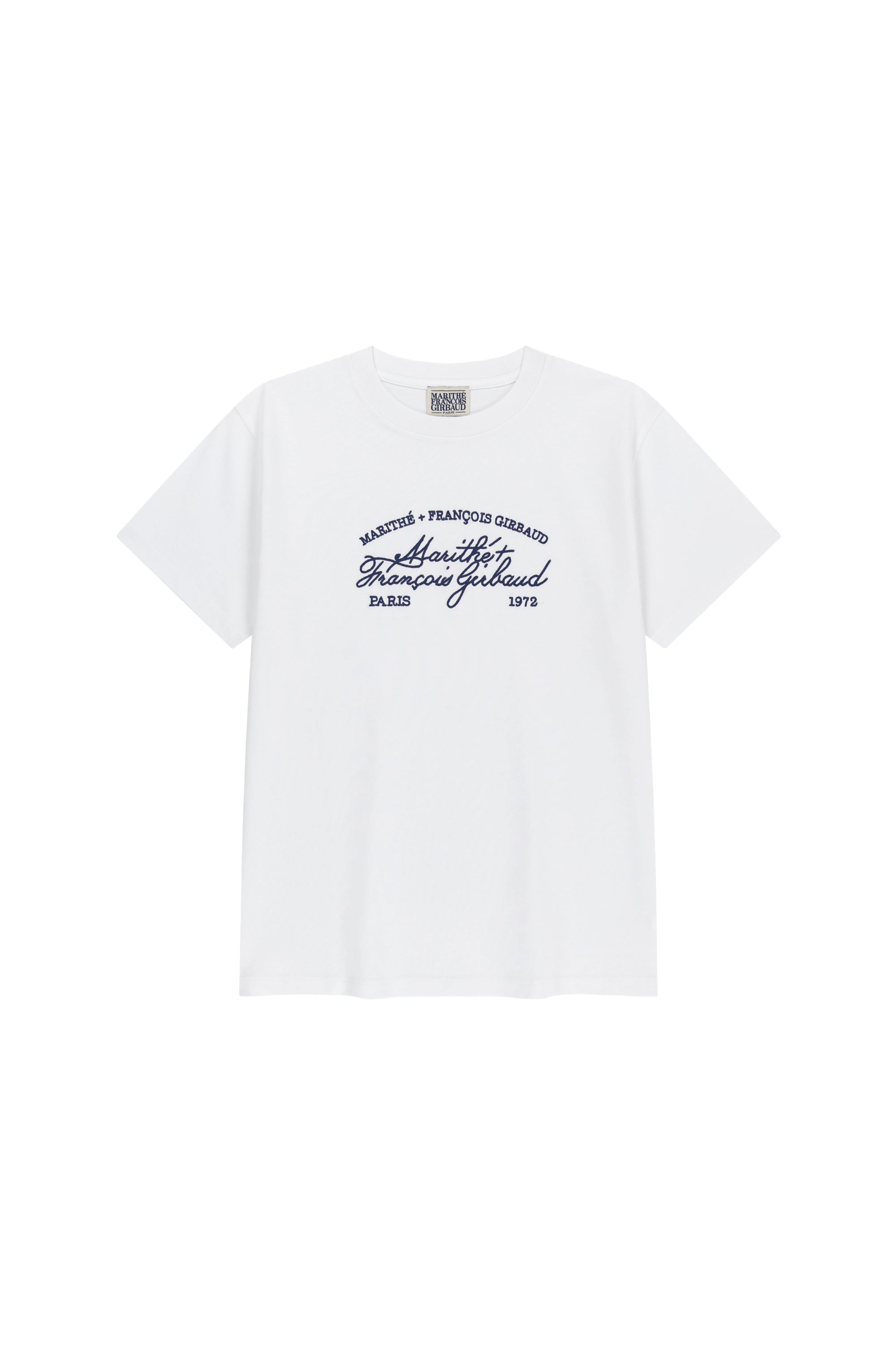 Logo Tee+Nylon Shorts Set-Up White