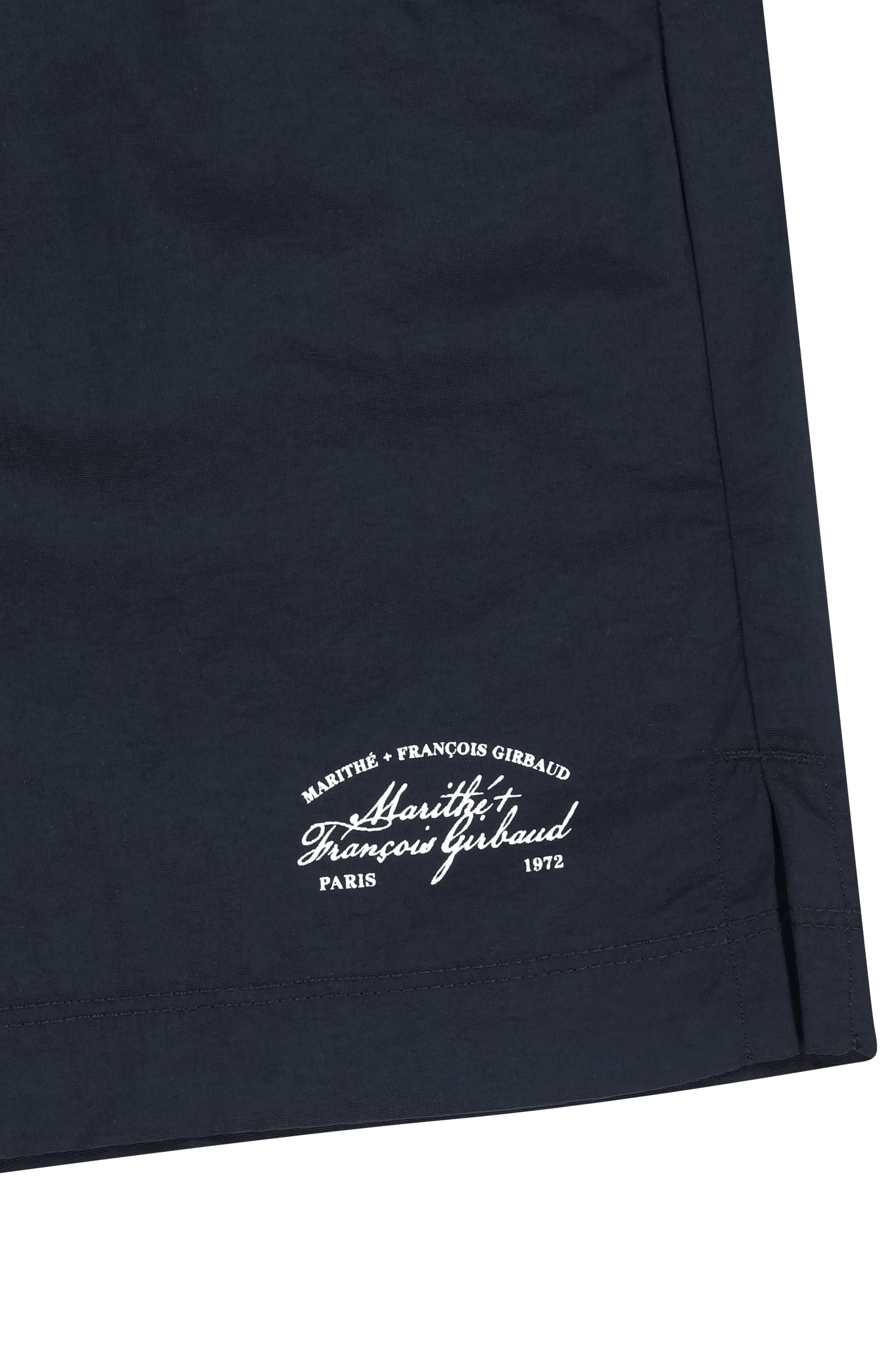 Logo Tee+Nylon Shorts Set-Up White
