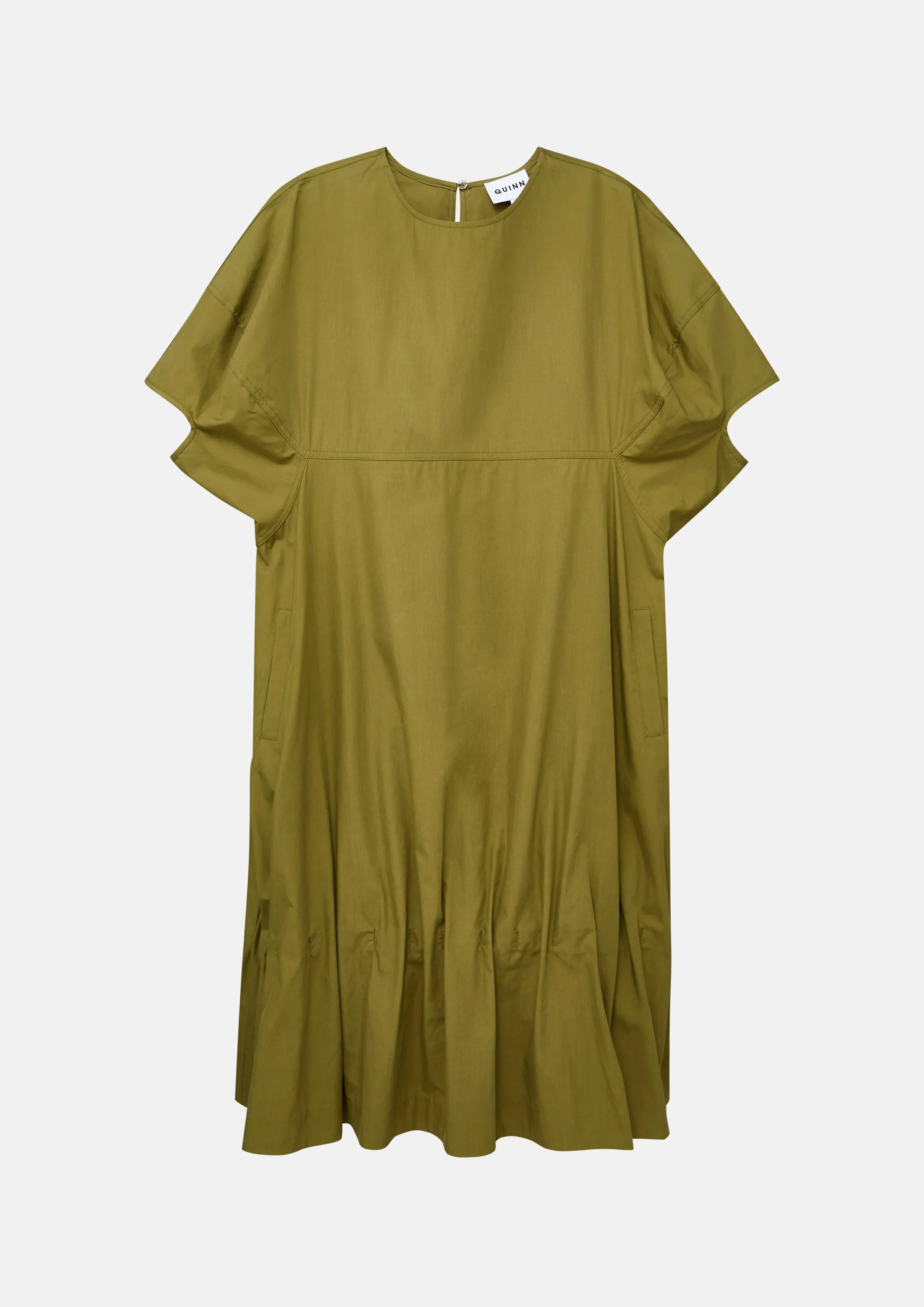 Oversized Short Sleeve Mini Dress