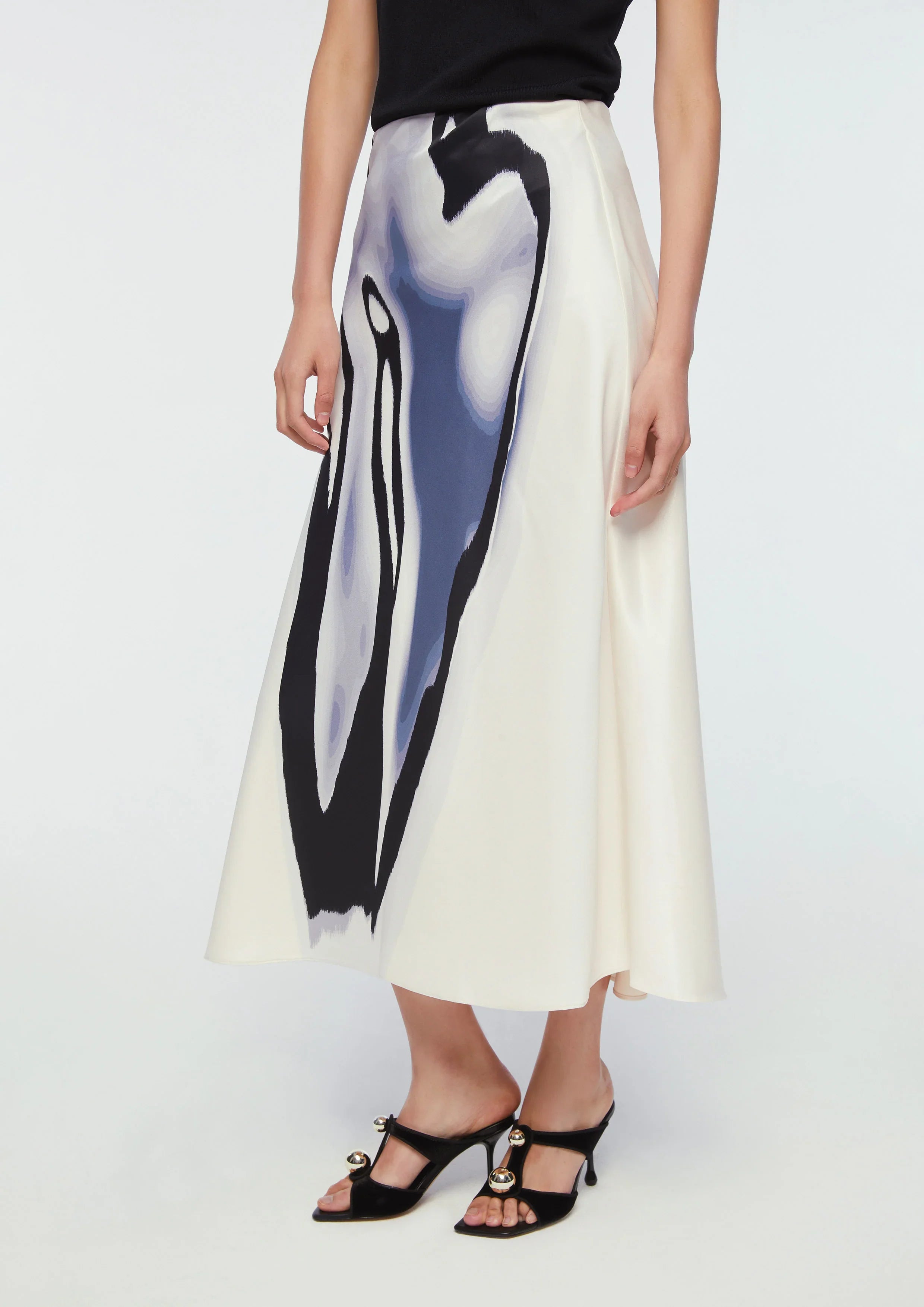Abstract Flare Skirt - Studiofour