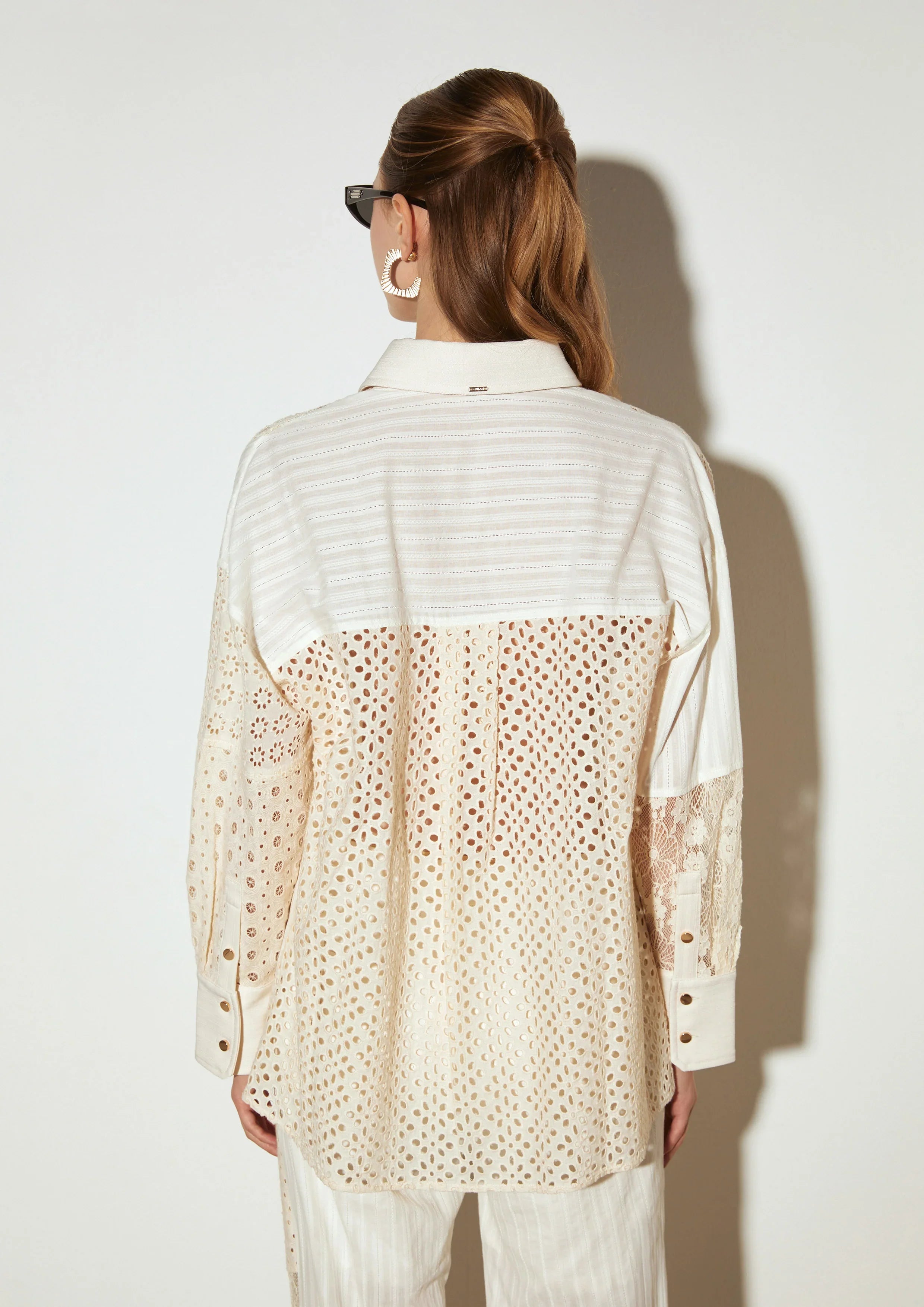 Patchwork Lace Shirt