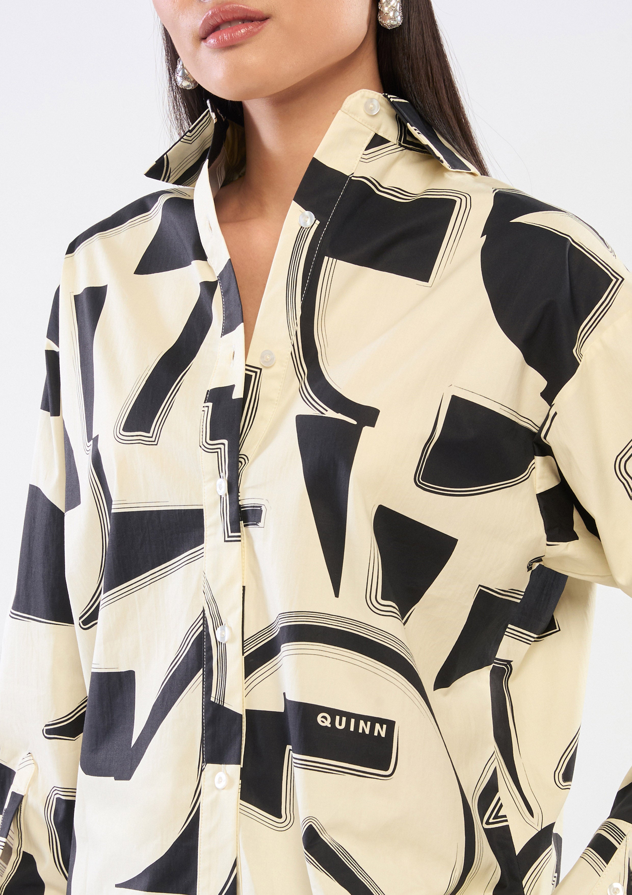 Print Long Sleeve Shirt