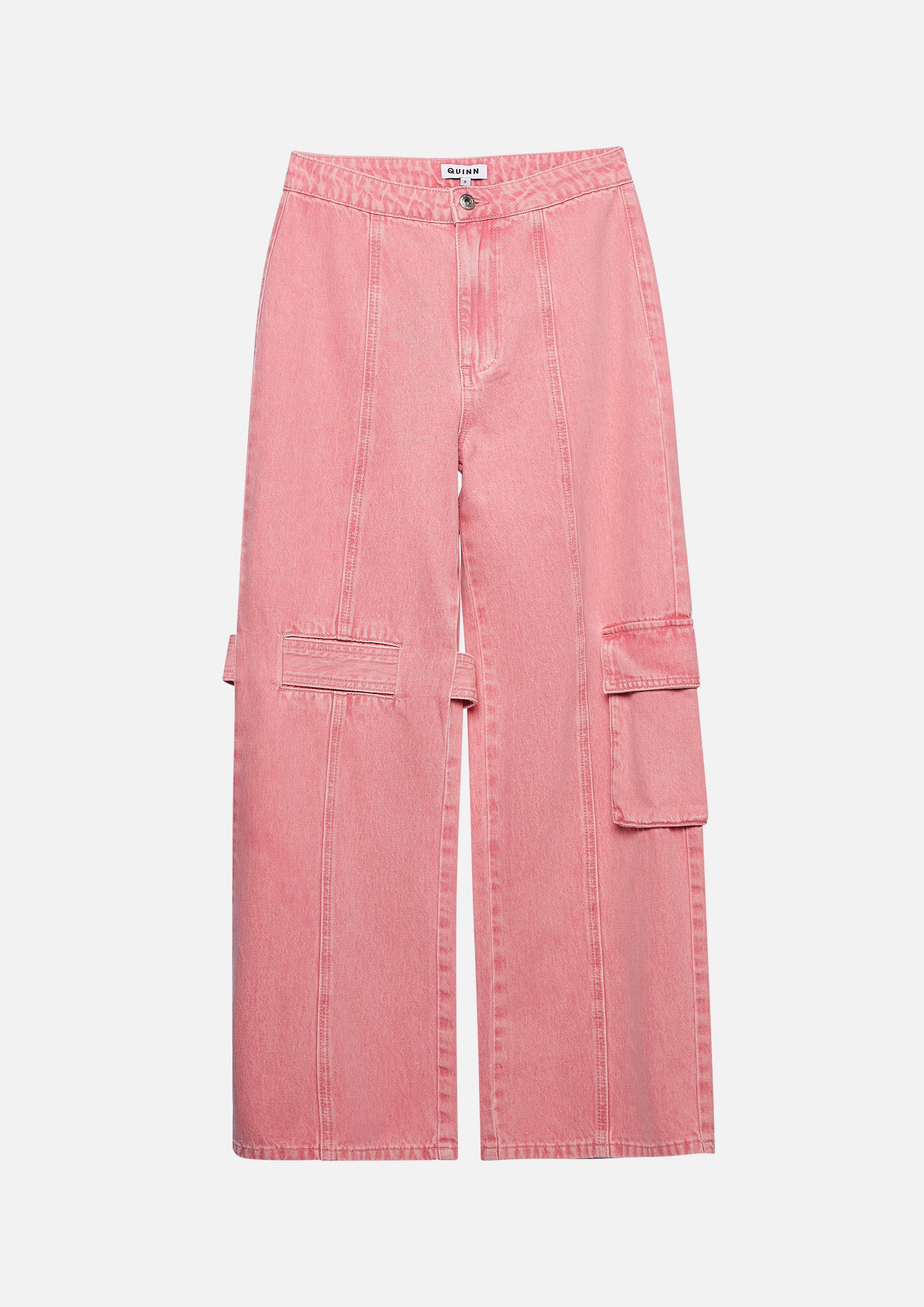 กางเกงเดนิมทรงขากว้าง