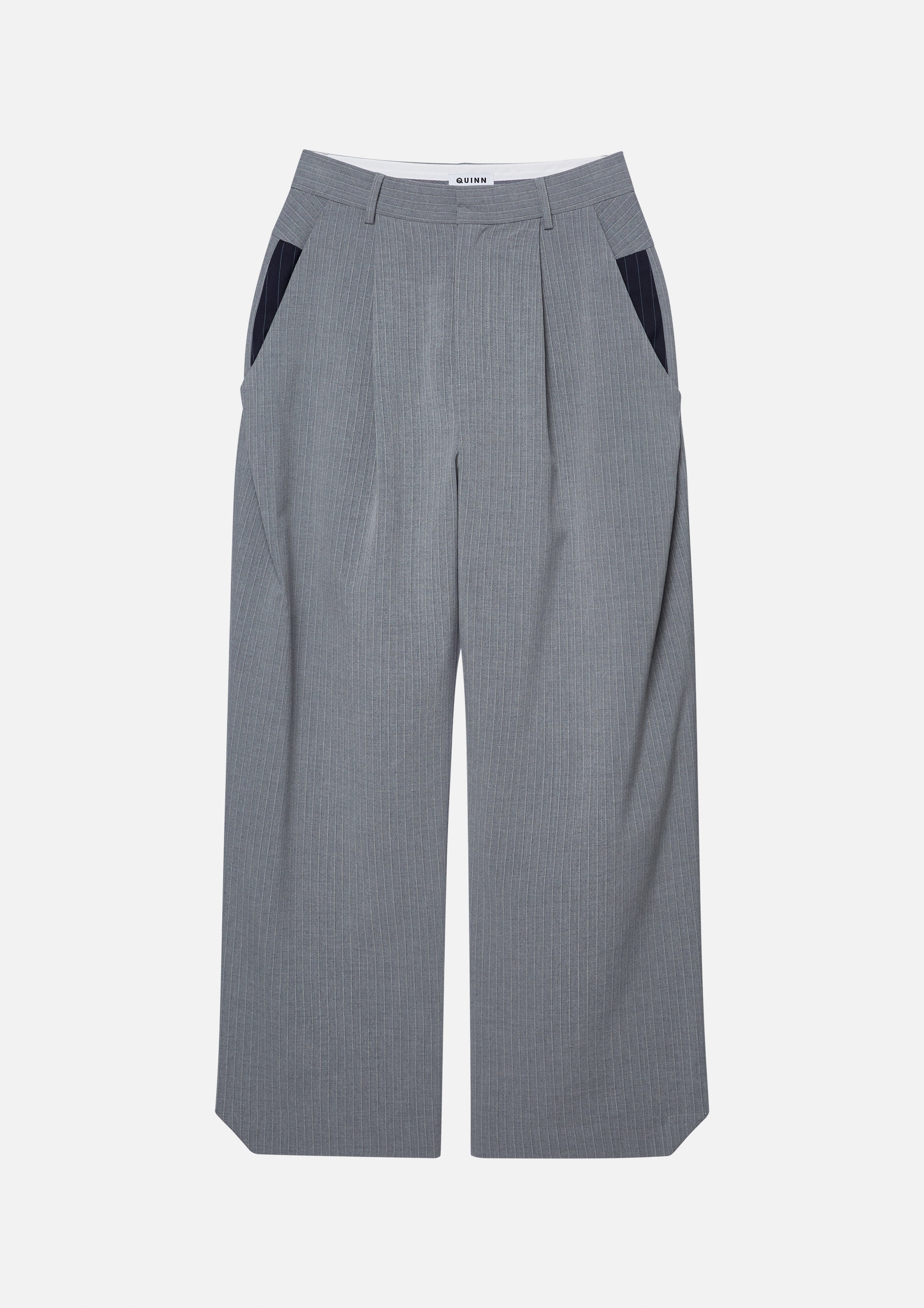 กางเกงขายาวลายทาง