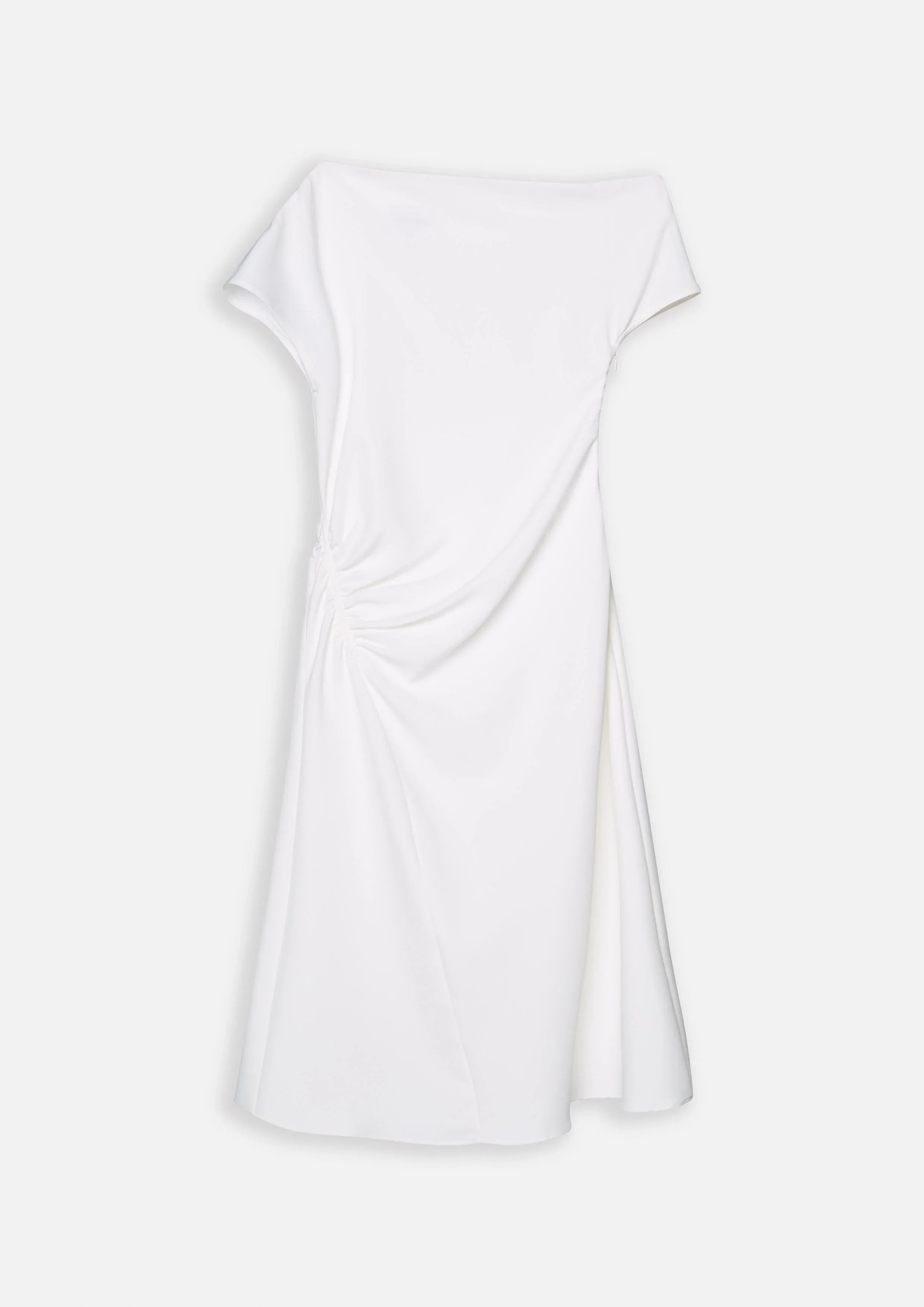 One Shoulder Ruched Dress
