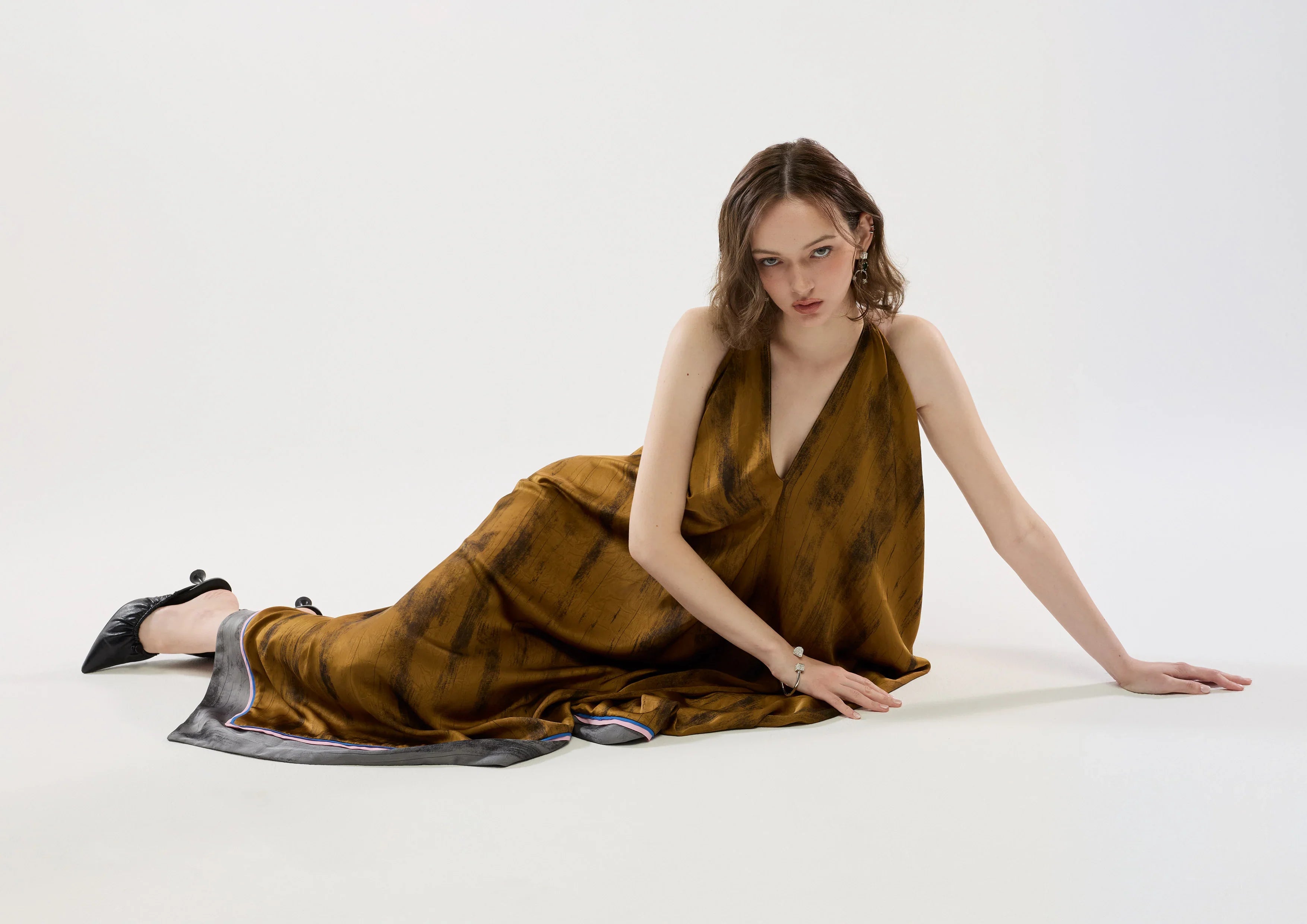 halter handkerchief dresses Silk Halter Handkerchief Dress  by Daniella Hunter