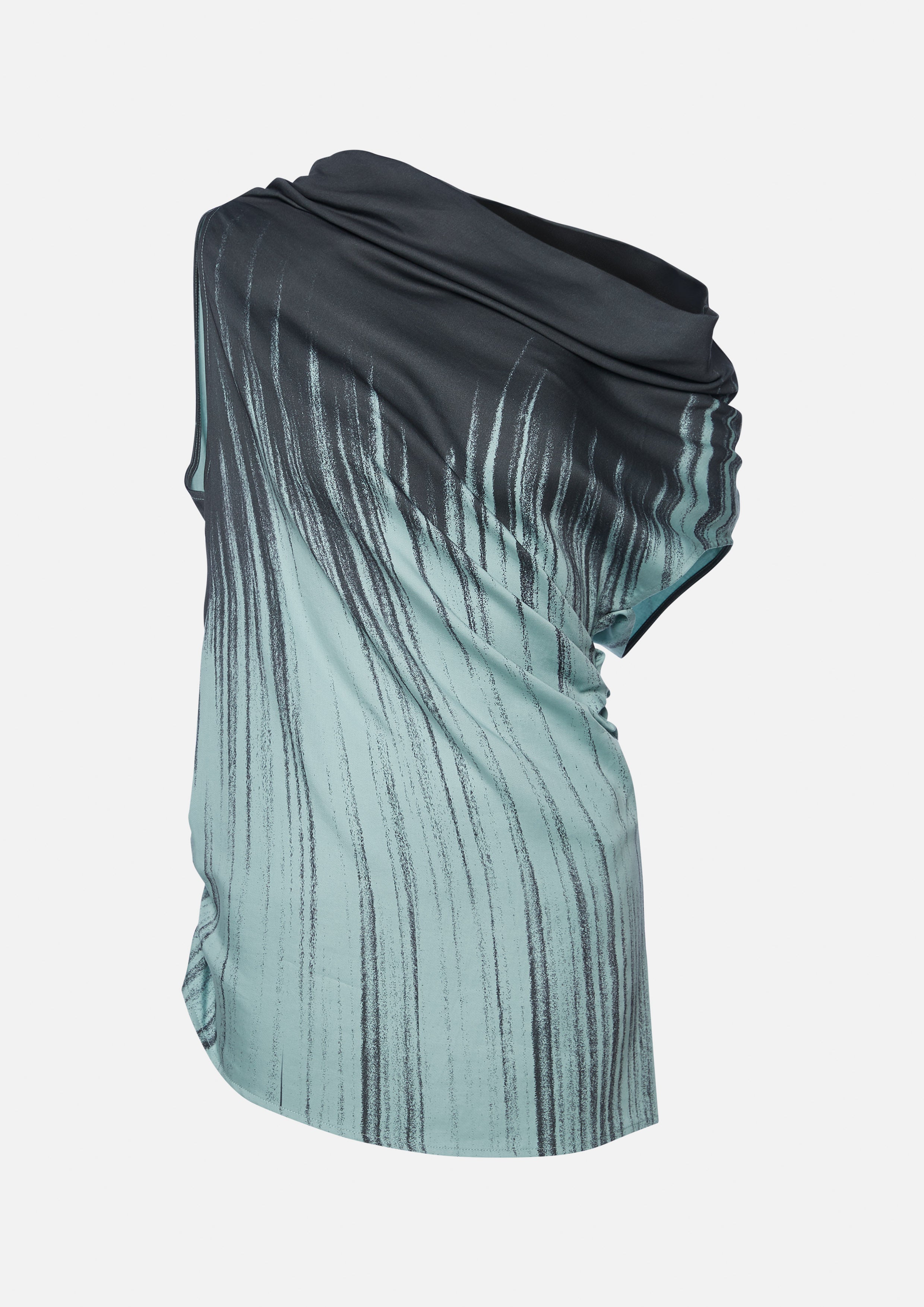 เสื้อปาดไหล่พิมพ์ลาย