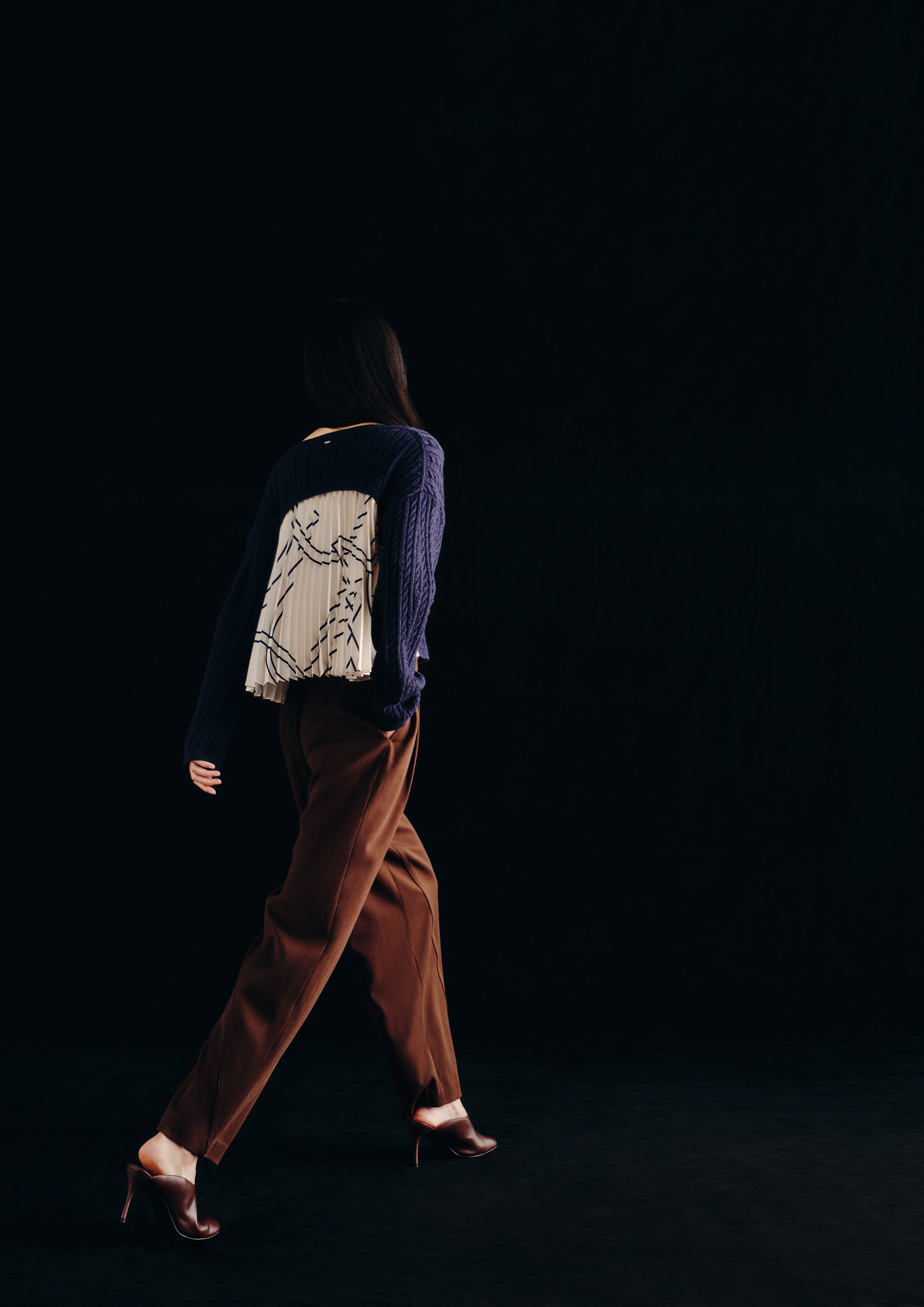 Belt Wide Leg Pants