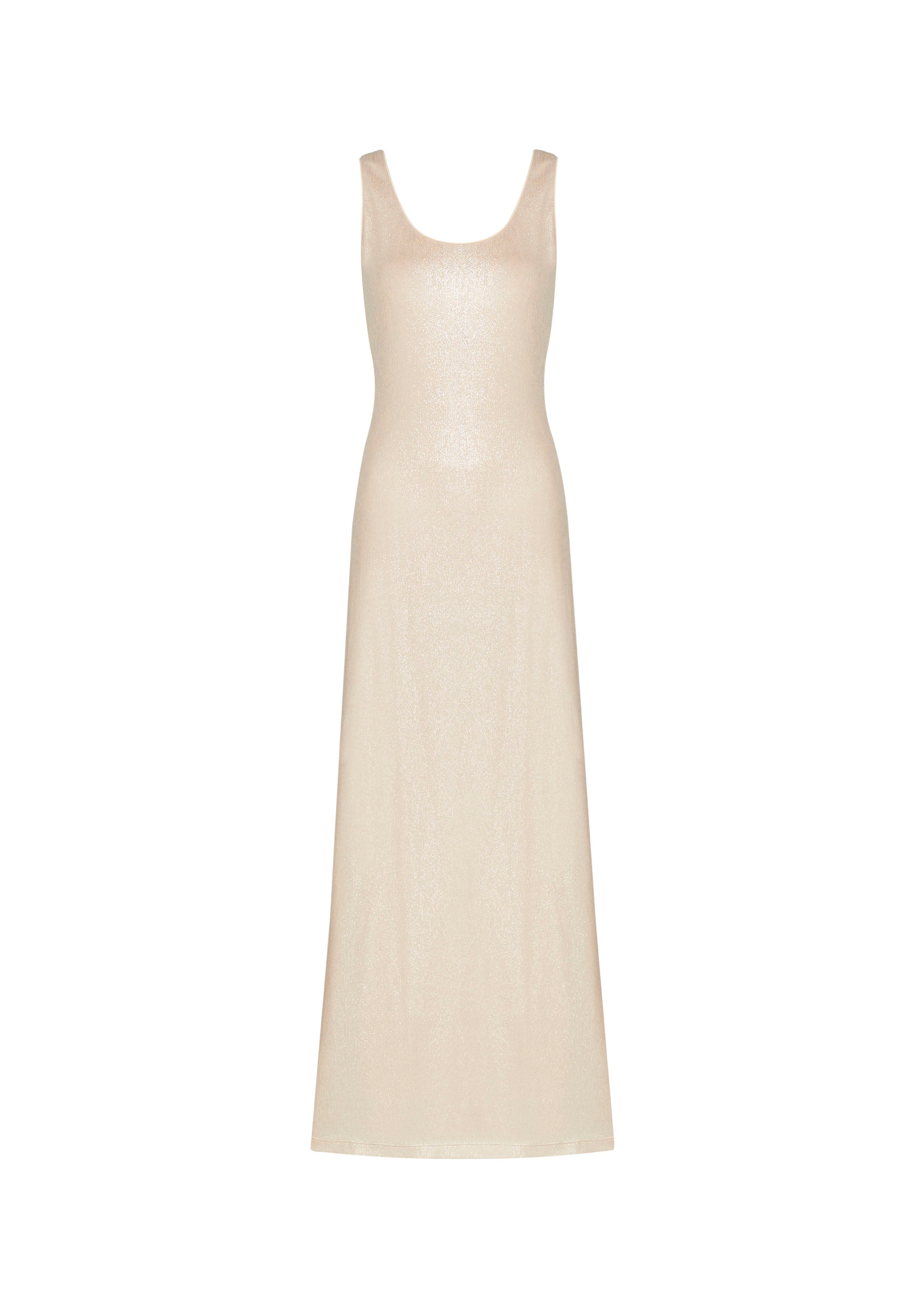 Metallic Maxi Dress