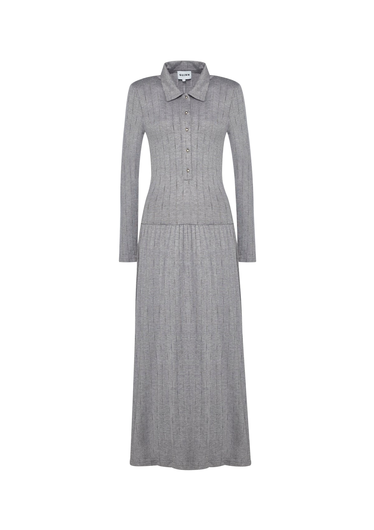 Knitted Long Sleeve Maxi Dress