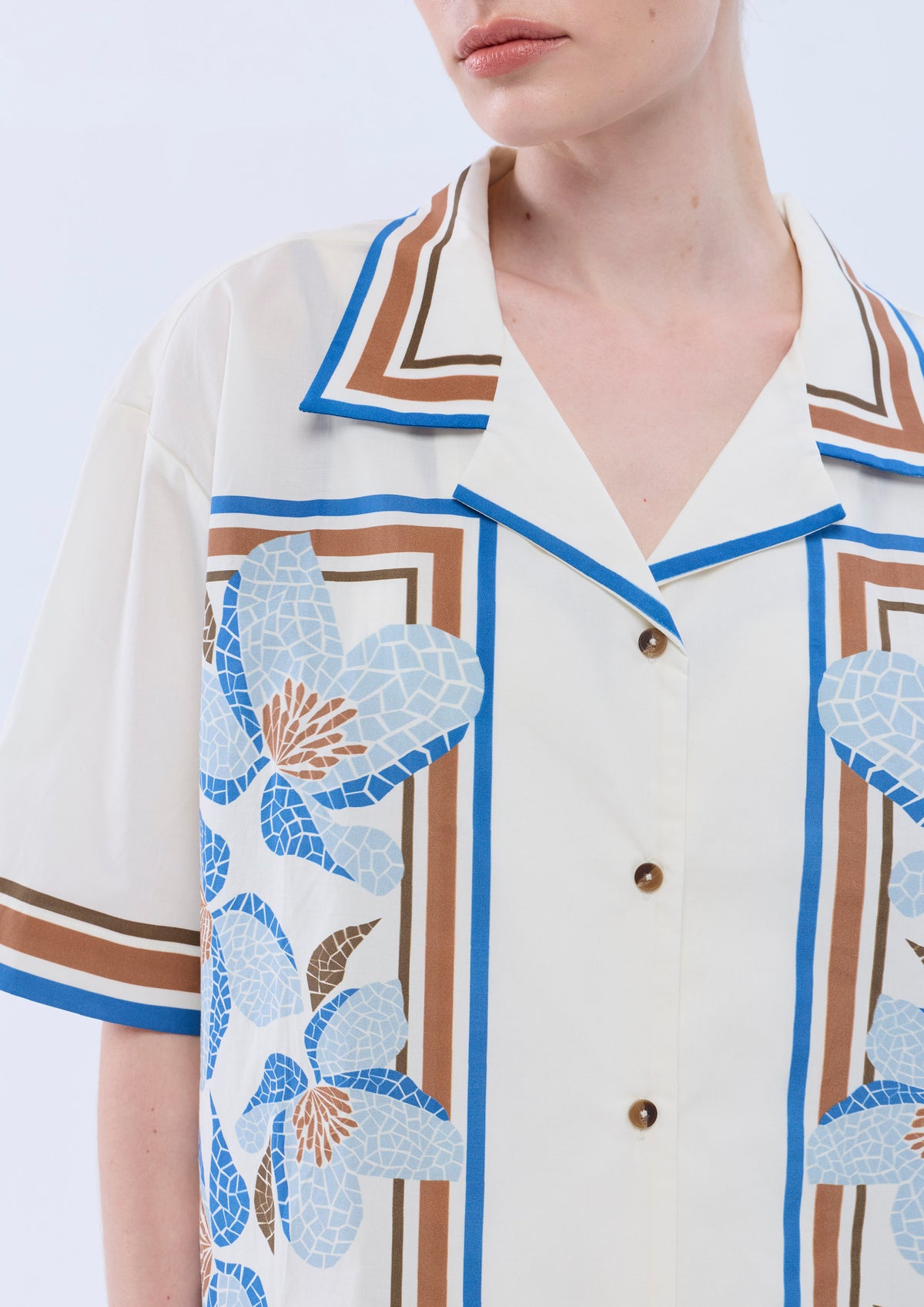 Print Relax Short Sleeve Shirt