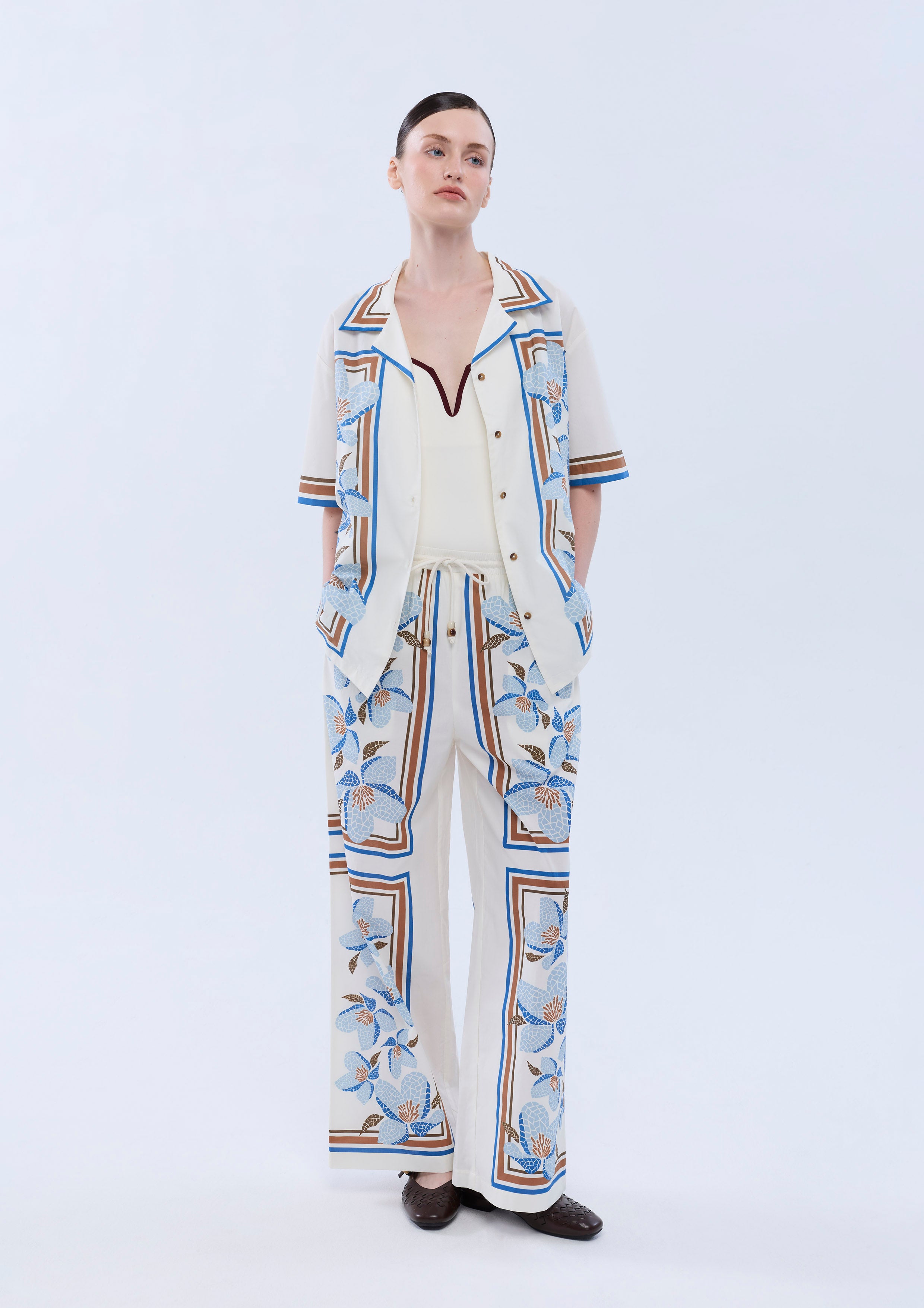 Print Relaxed Pants