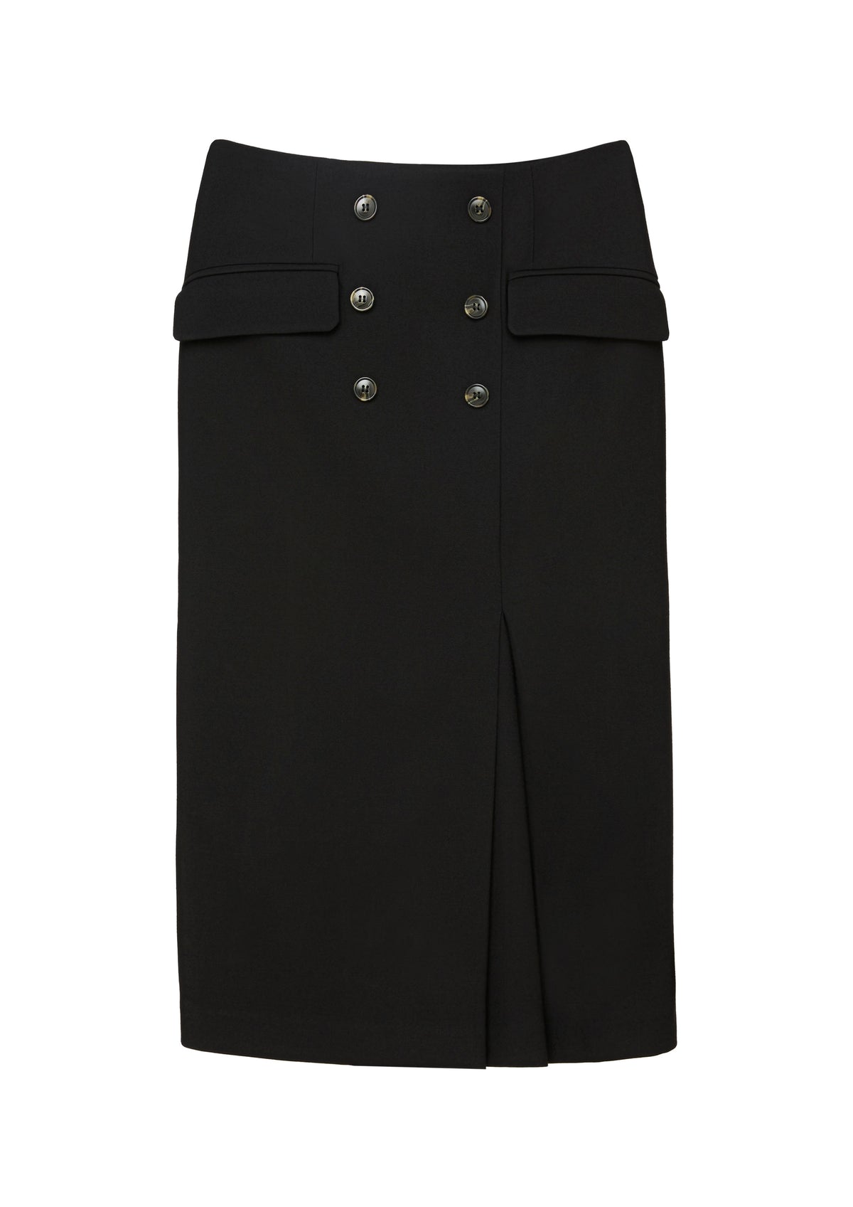 Double Breasted Pencil Skirt