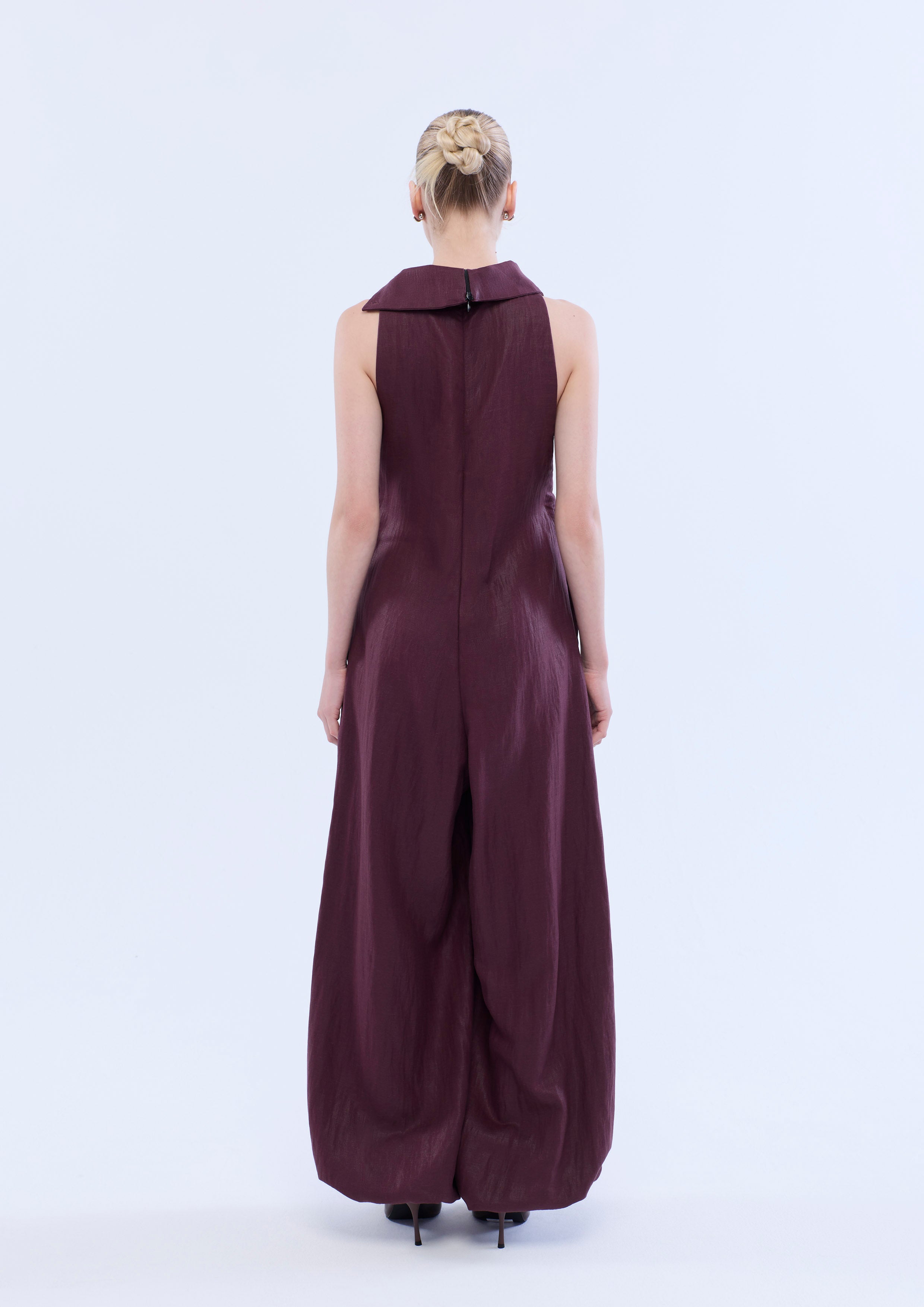 Sleeveless Balloon Leg Jumpsuit