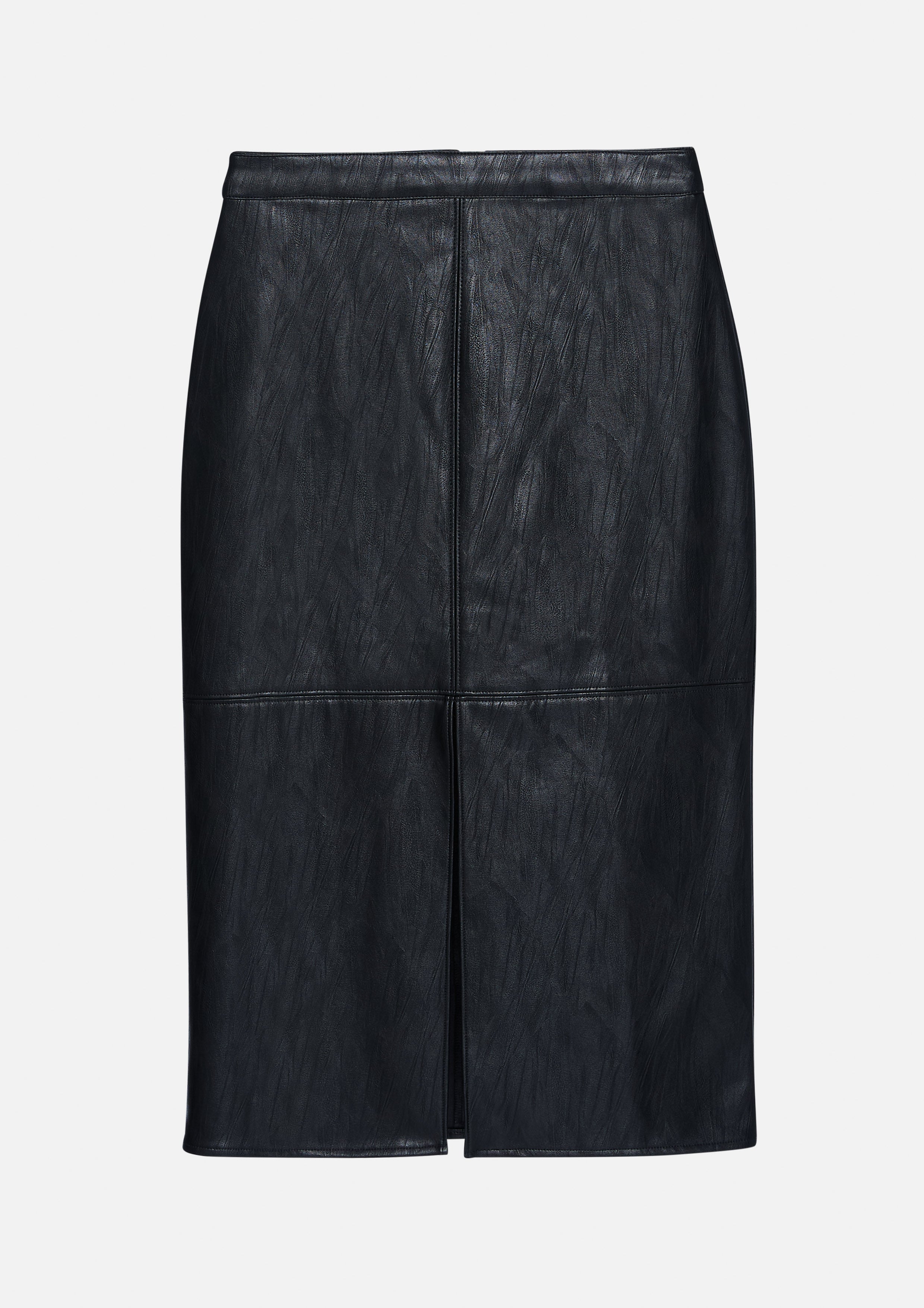 Faux Leather Pencil Skirt
