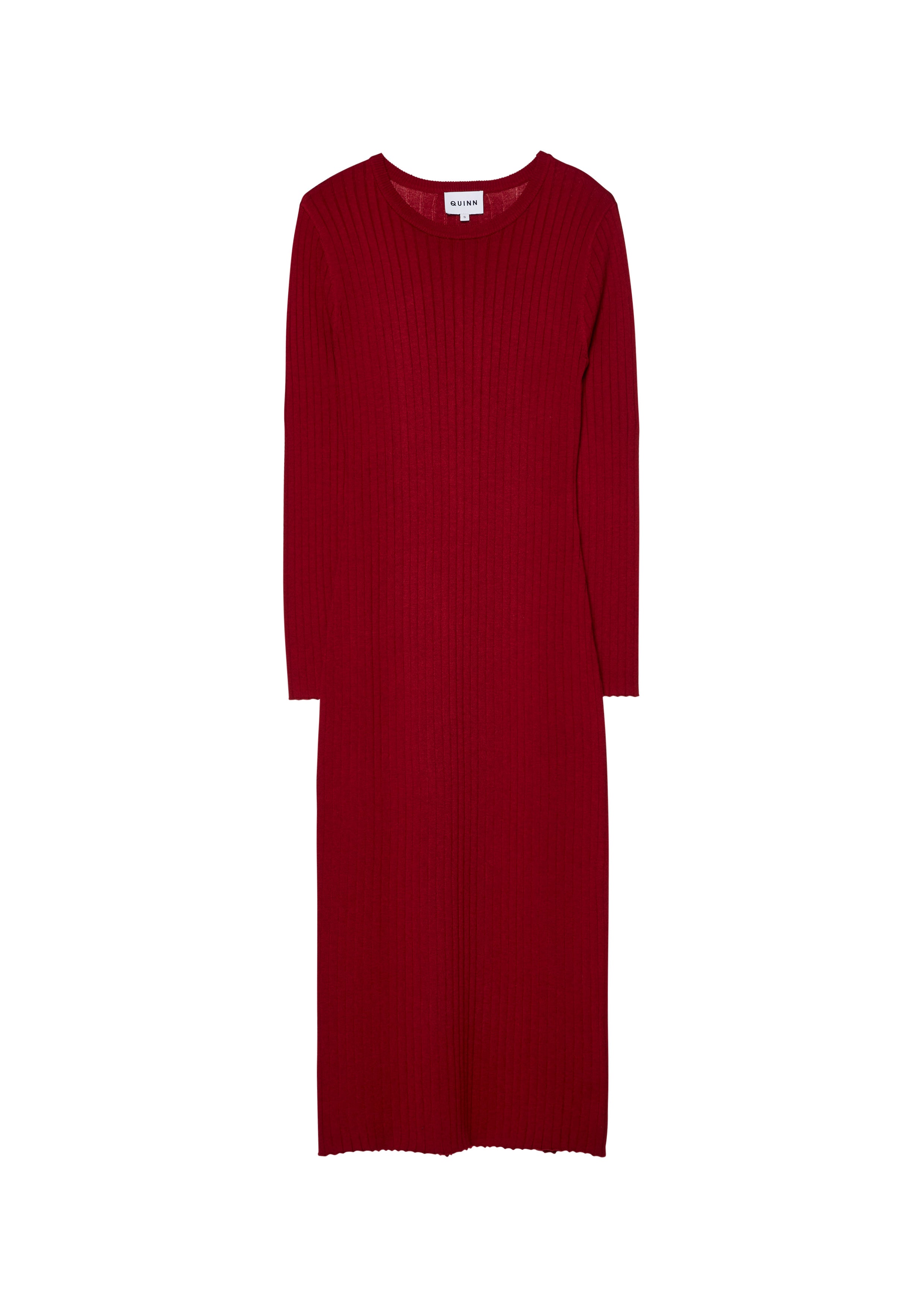 เดรสคลุมเข่าผ้านิต