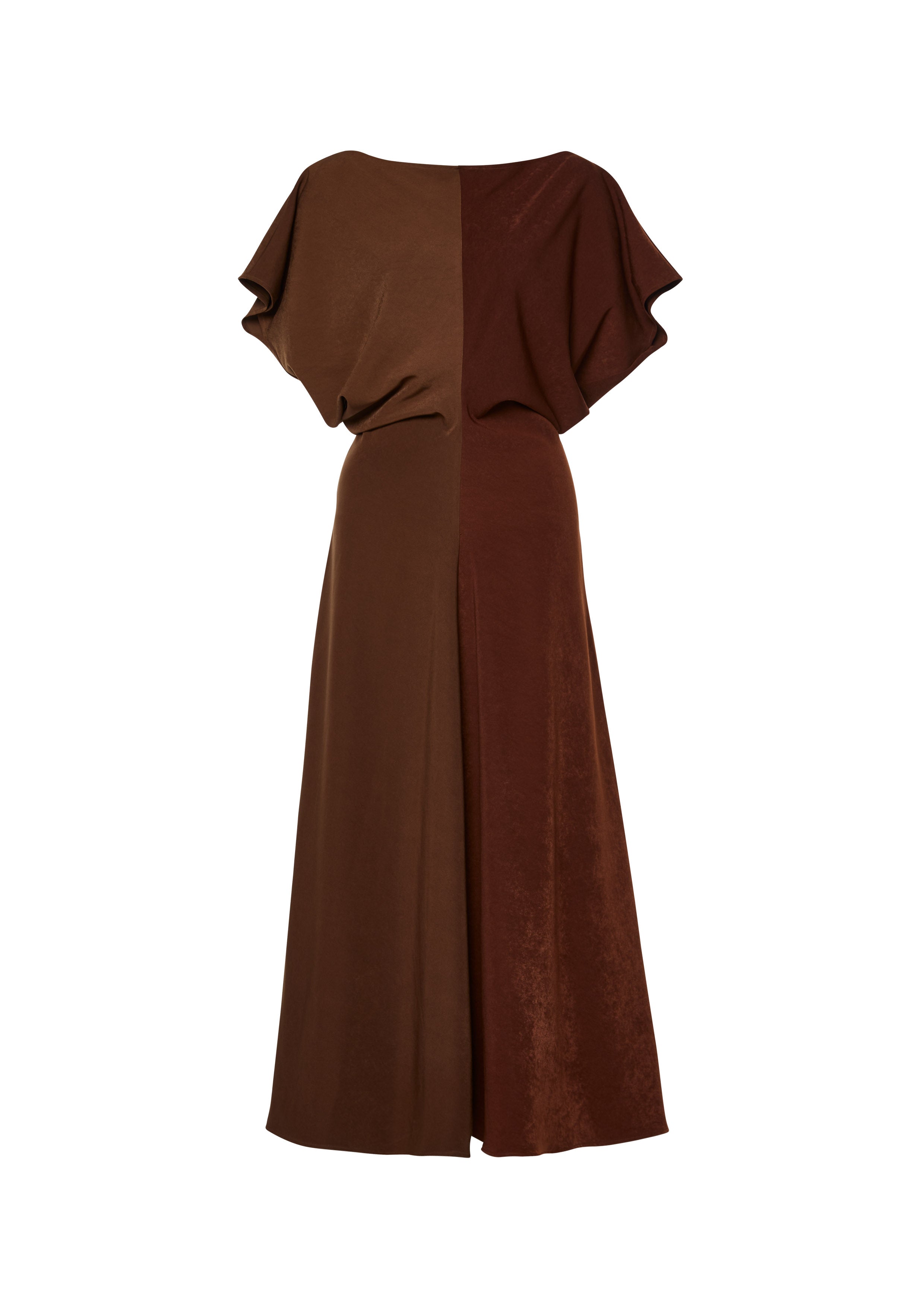 Two Tone Short Sleeve Dress