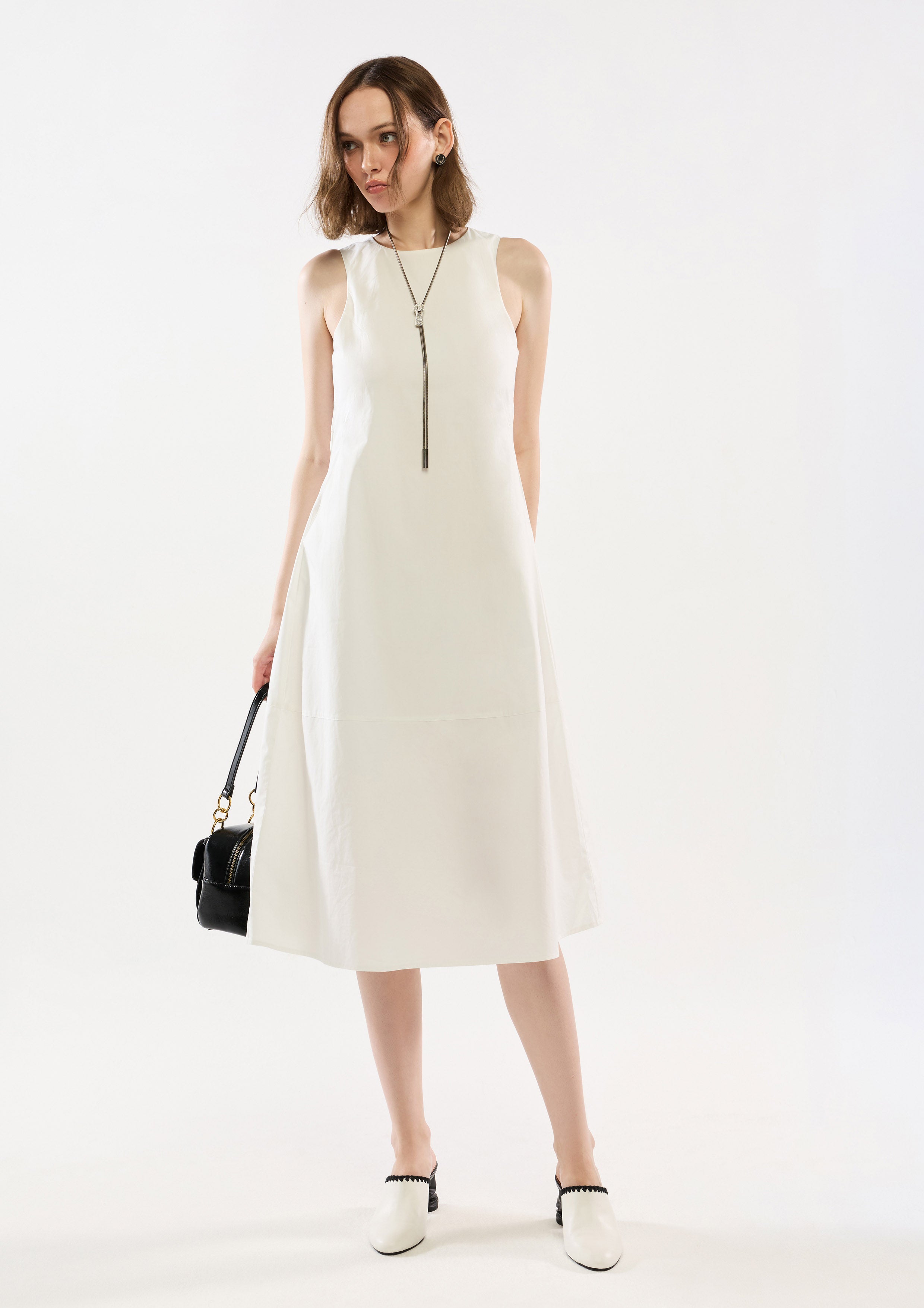 Sleeveless Midi Dress