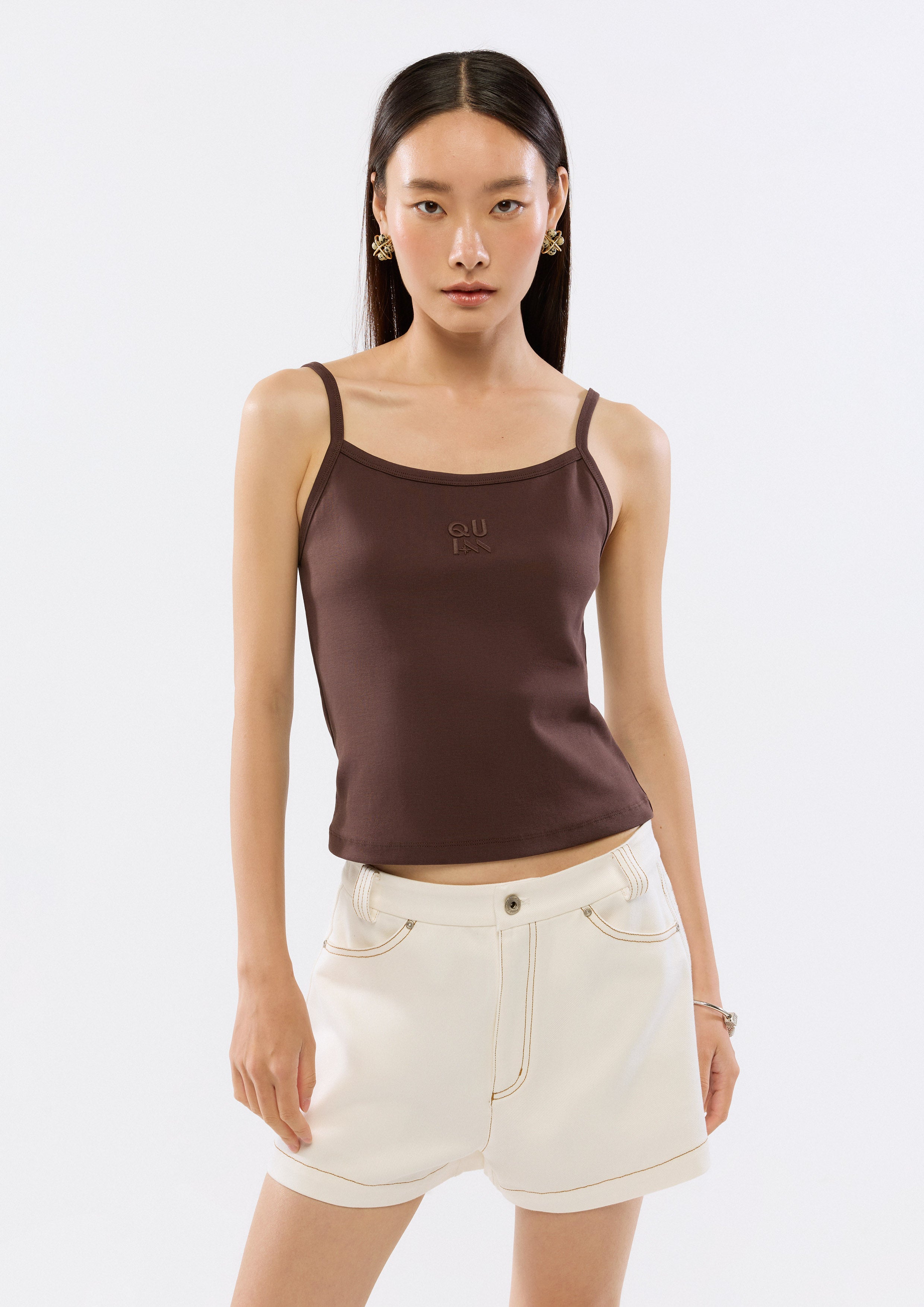  Logo Cami Strap Top