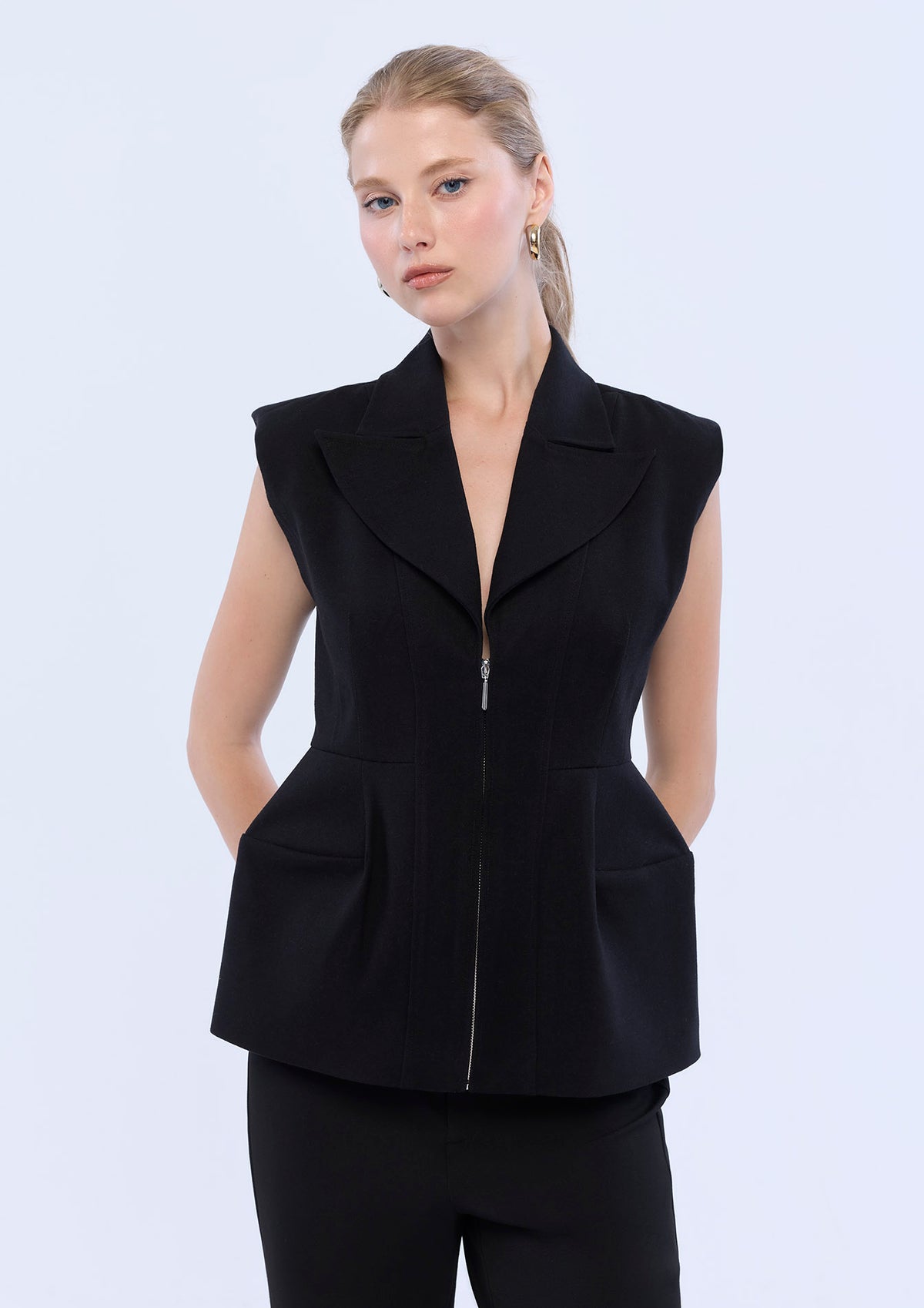 Zip Up Vest