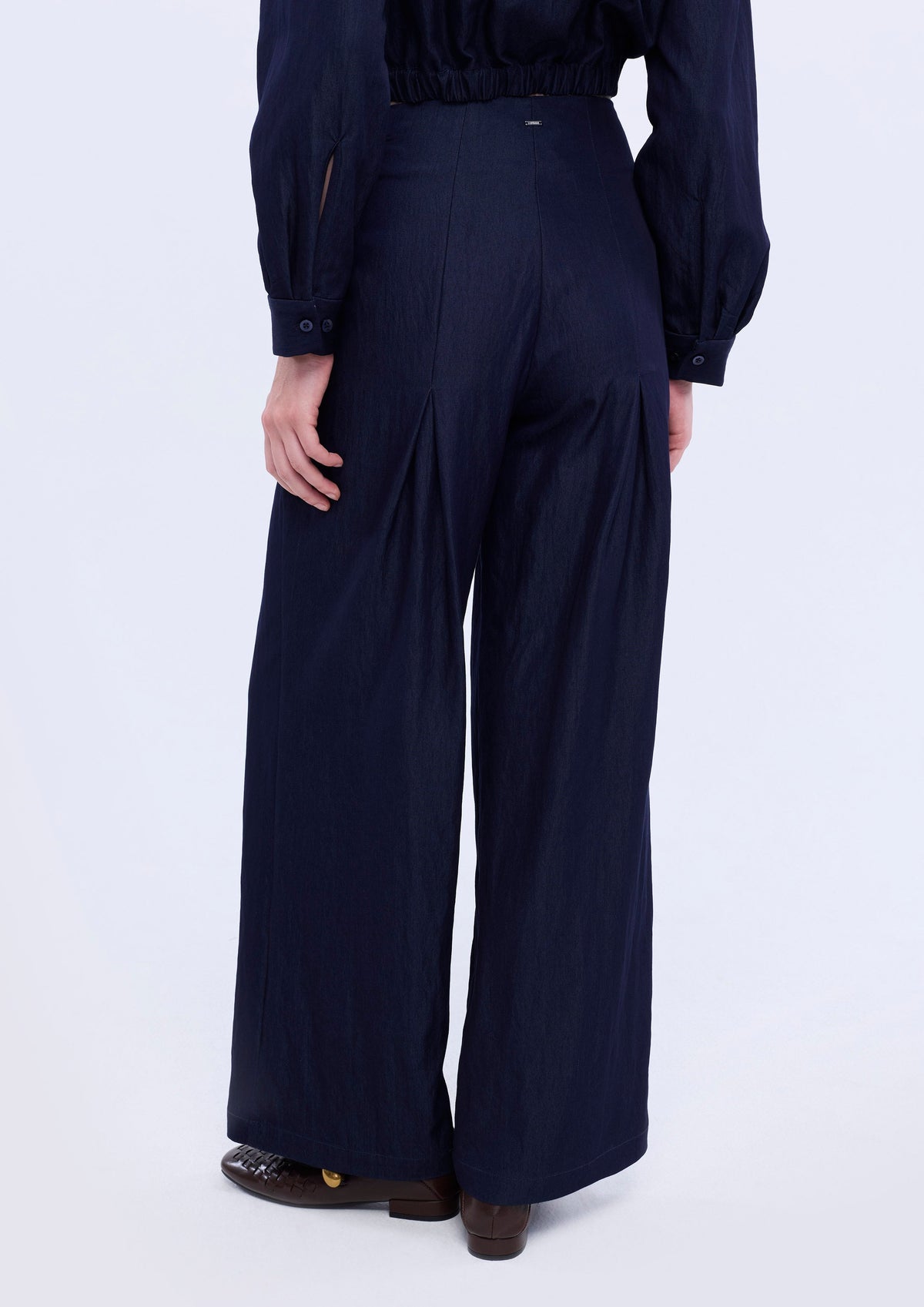 Front Double Zip Denim Pants