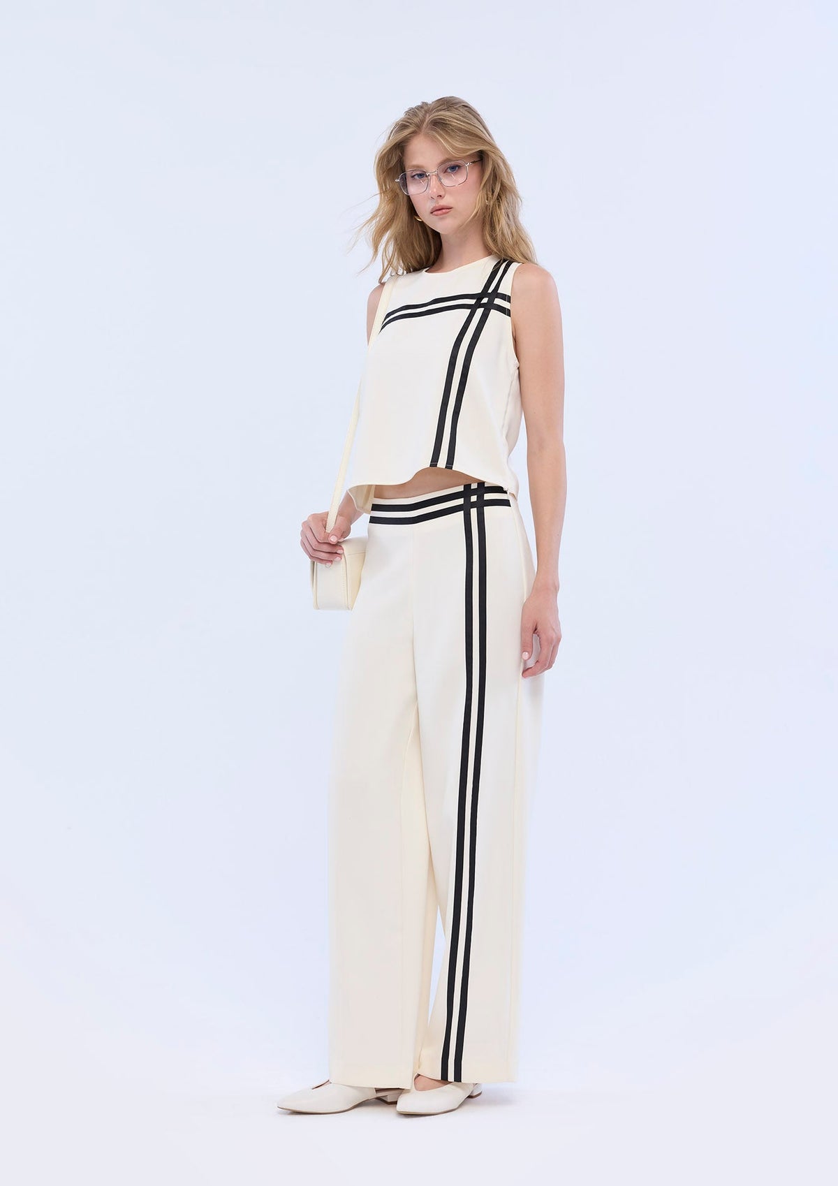 Double Line Relaxed Pants