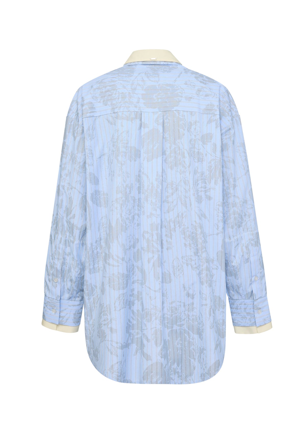 เสื้อเชิ้ตลายทางเลเยอร์เสื้อสายเดี่ยว
