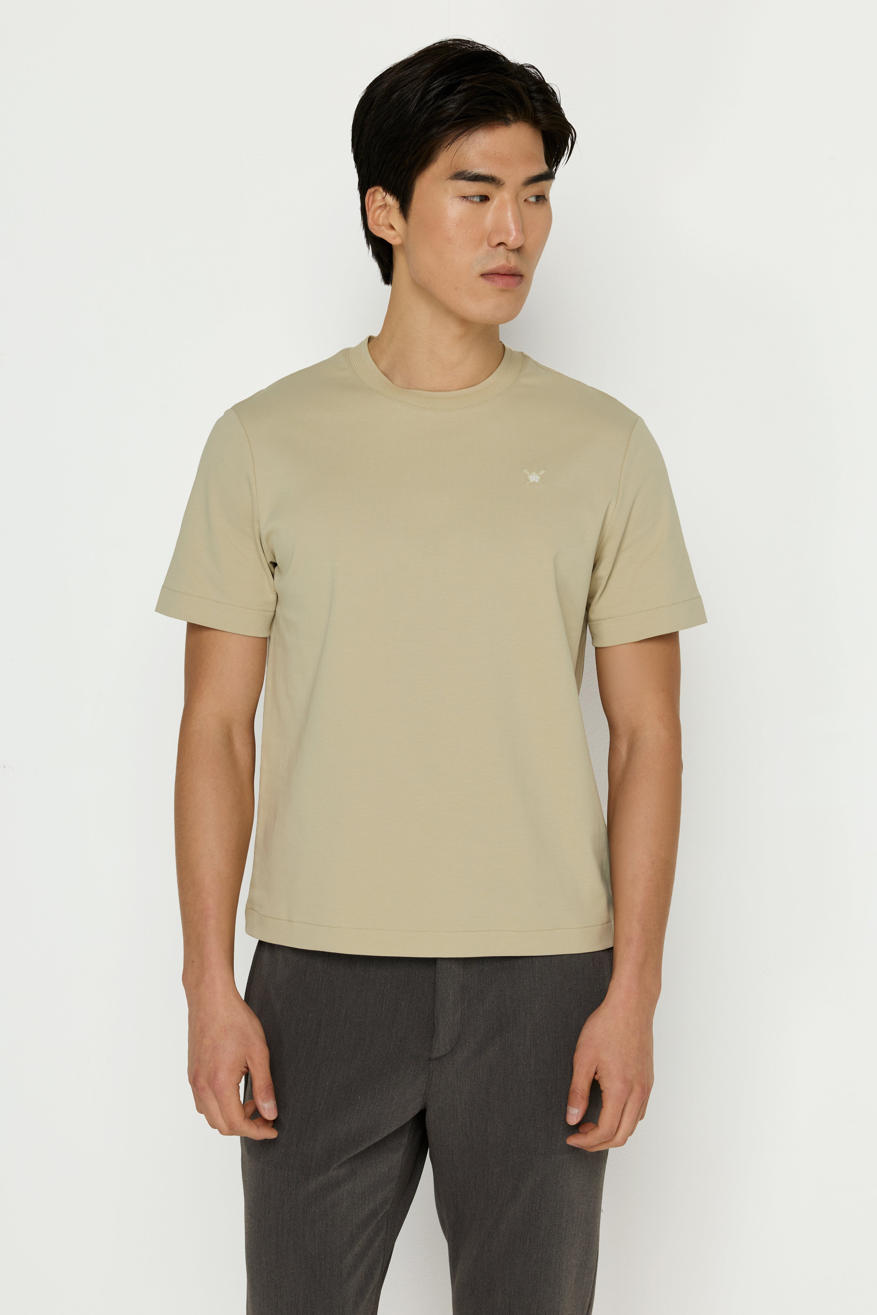Cotton Regular Fit T-Shirt Green