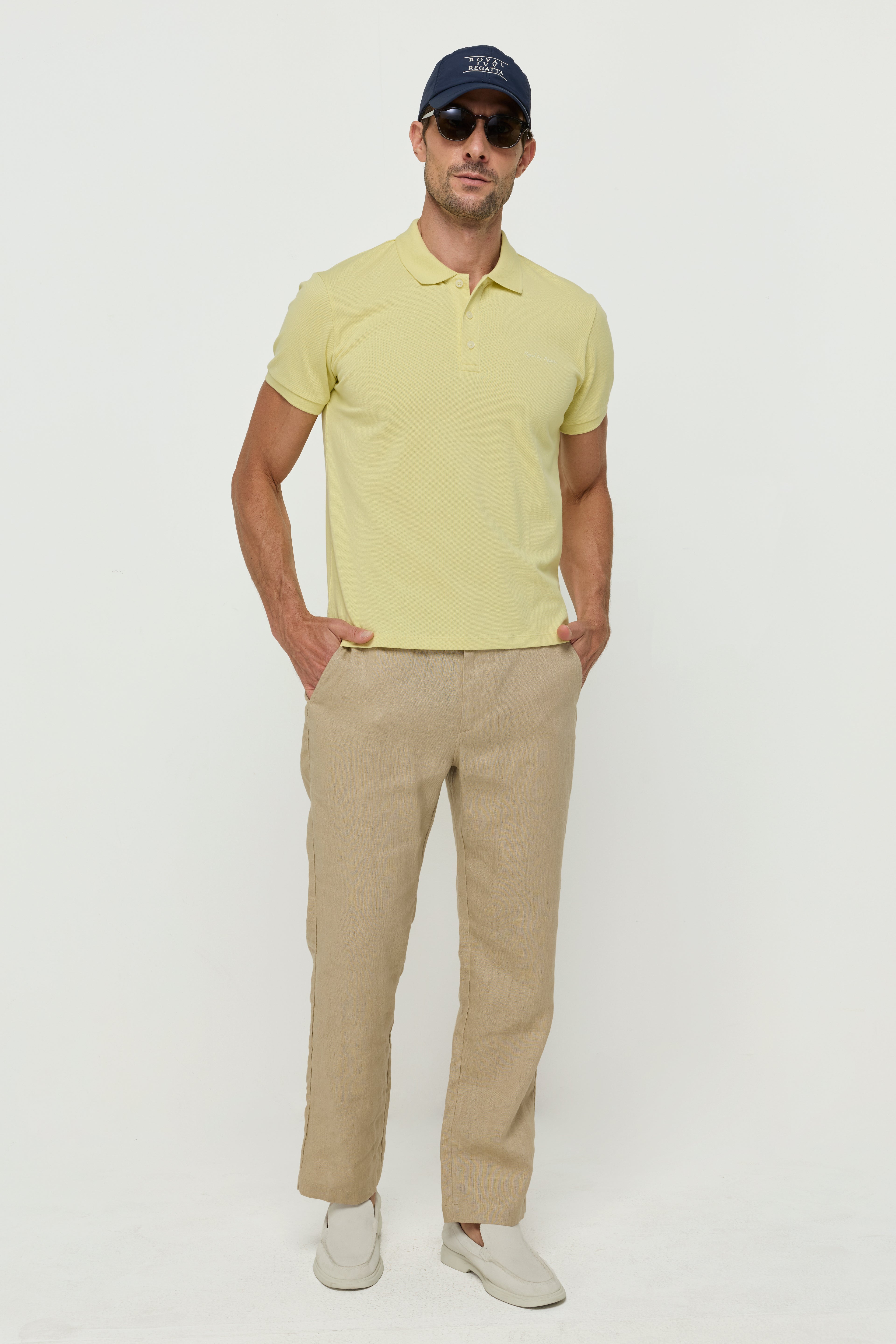 Classic Polo Shirt Yellow