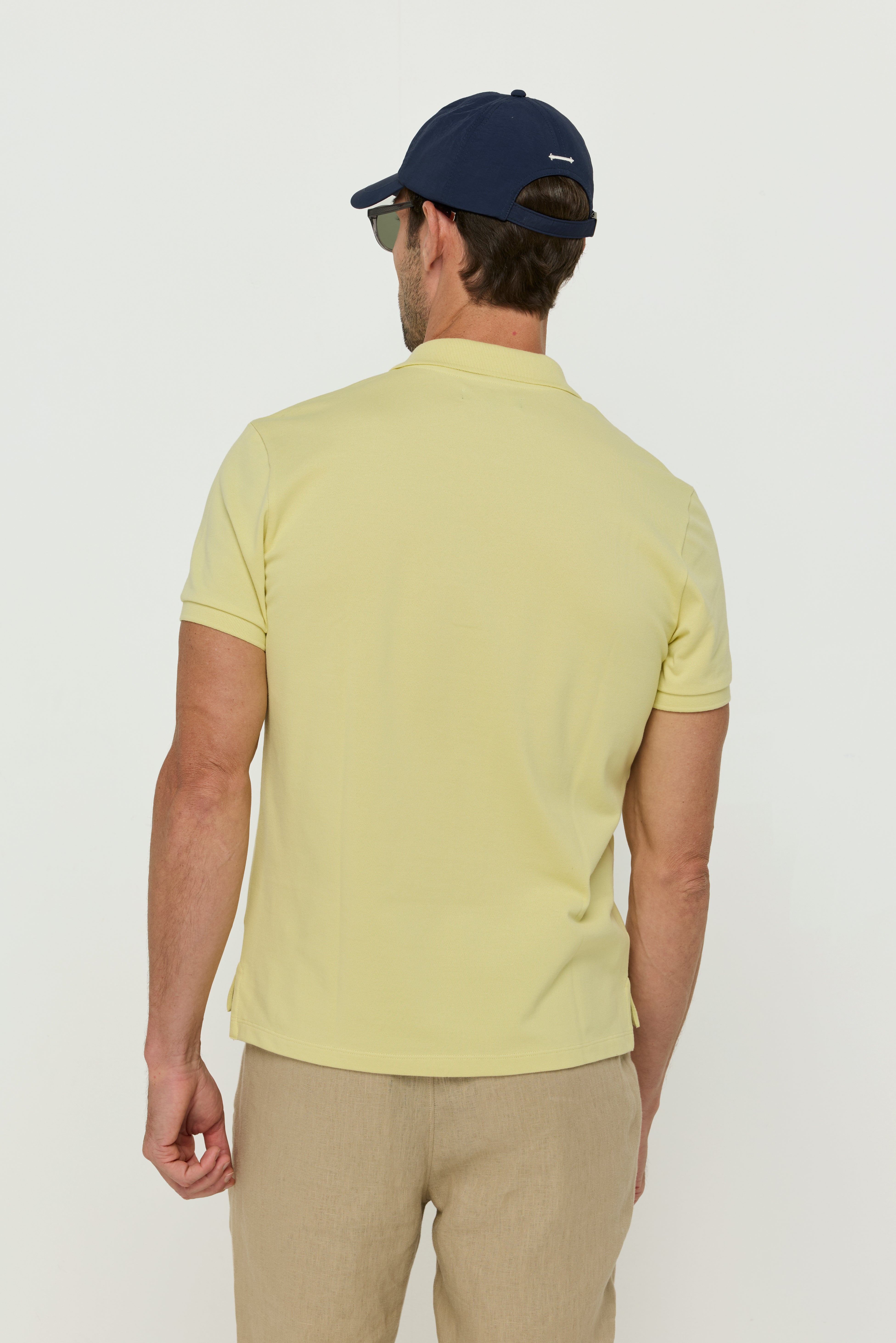 Classic Polo Shirt Yellow