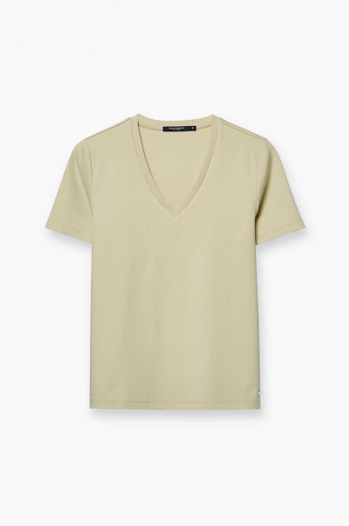 Basic V-Neck Tee Green
