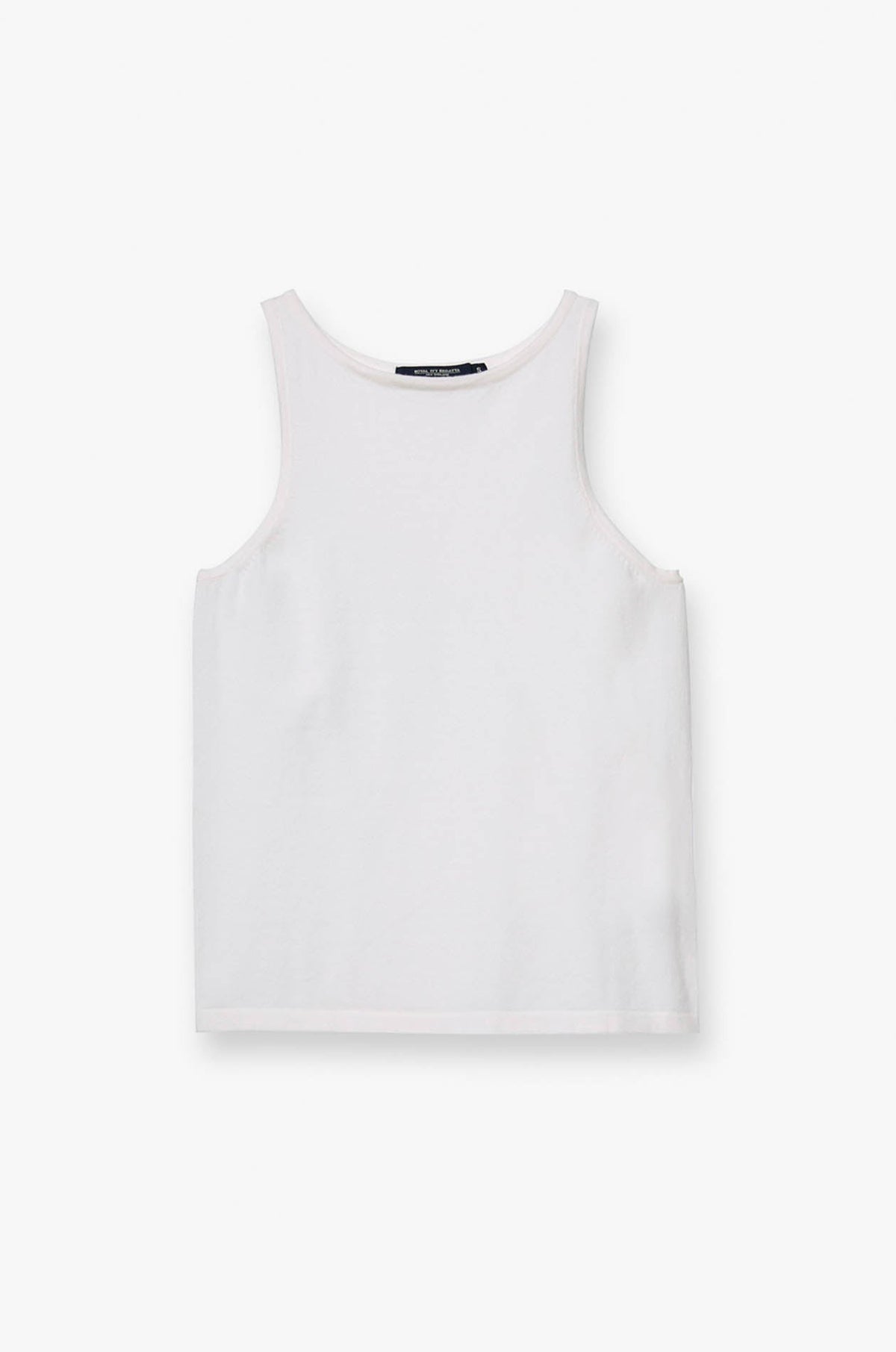 Sleeveless Knitted Top Off-White