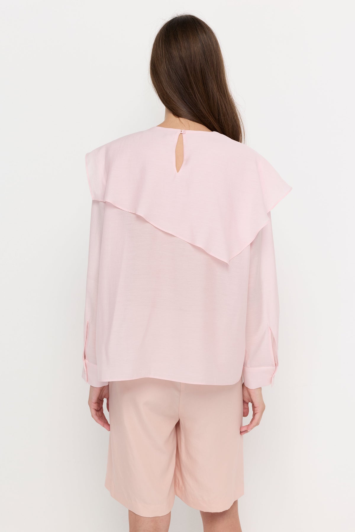 Blush Elan Layered Blouse Pink