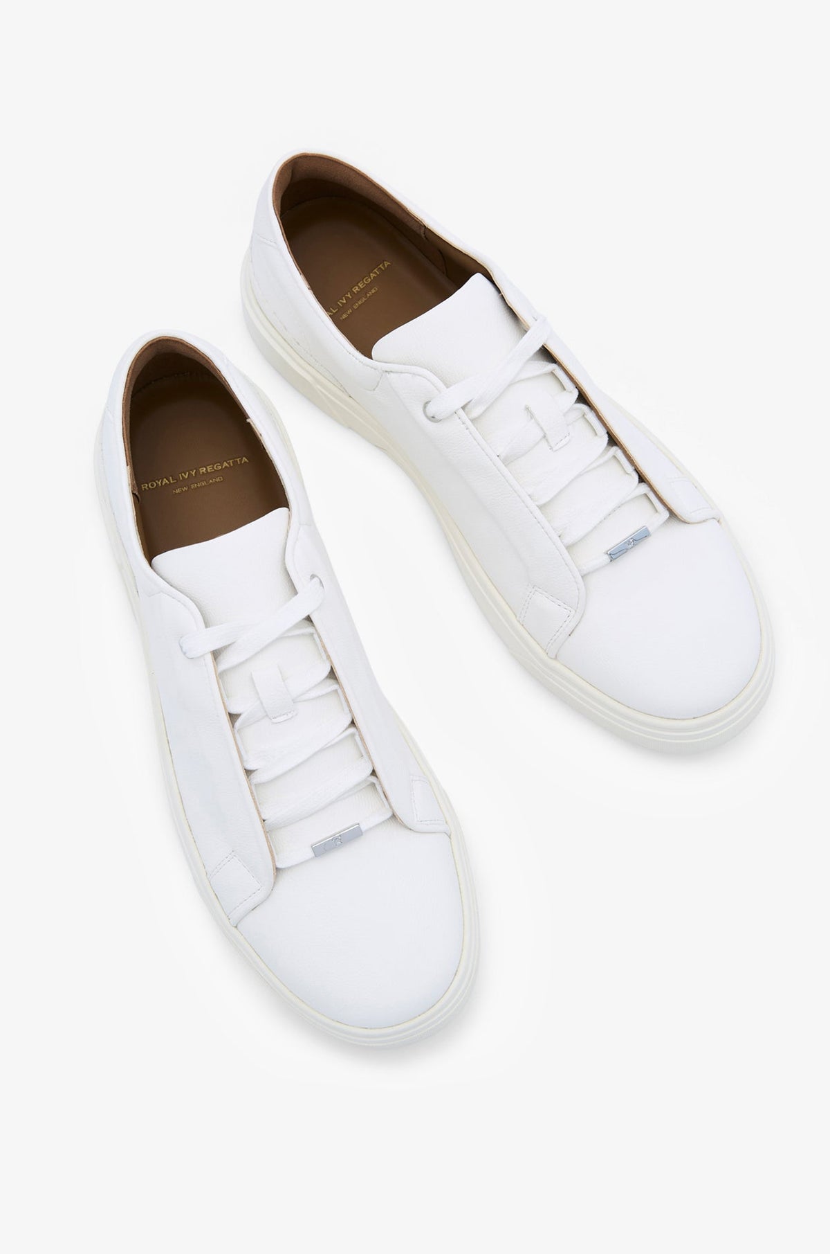 Grained Sneakers With Minimal Laces Off-White