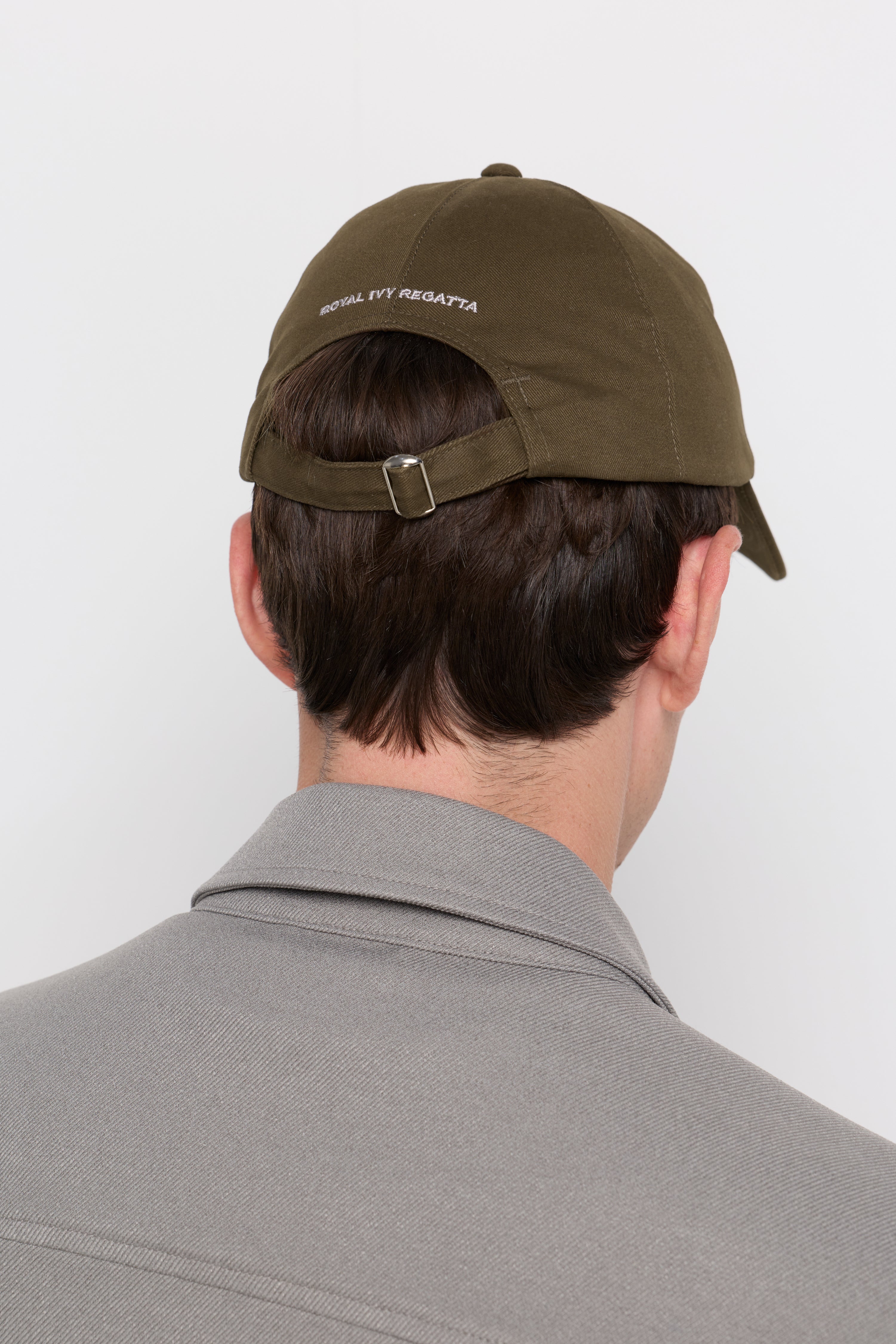 Cap Darkgreen Cotton Twill Dark Green