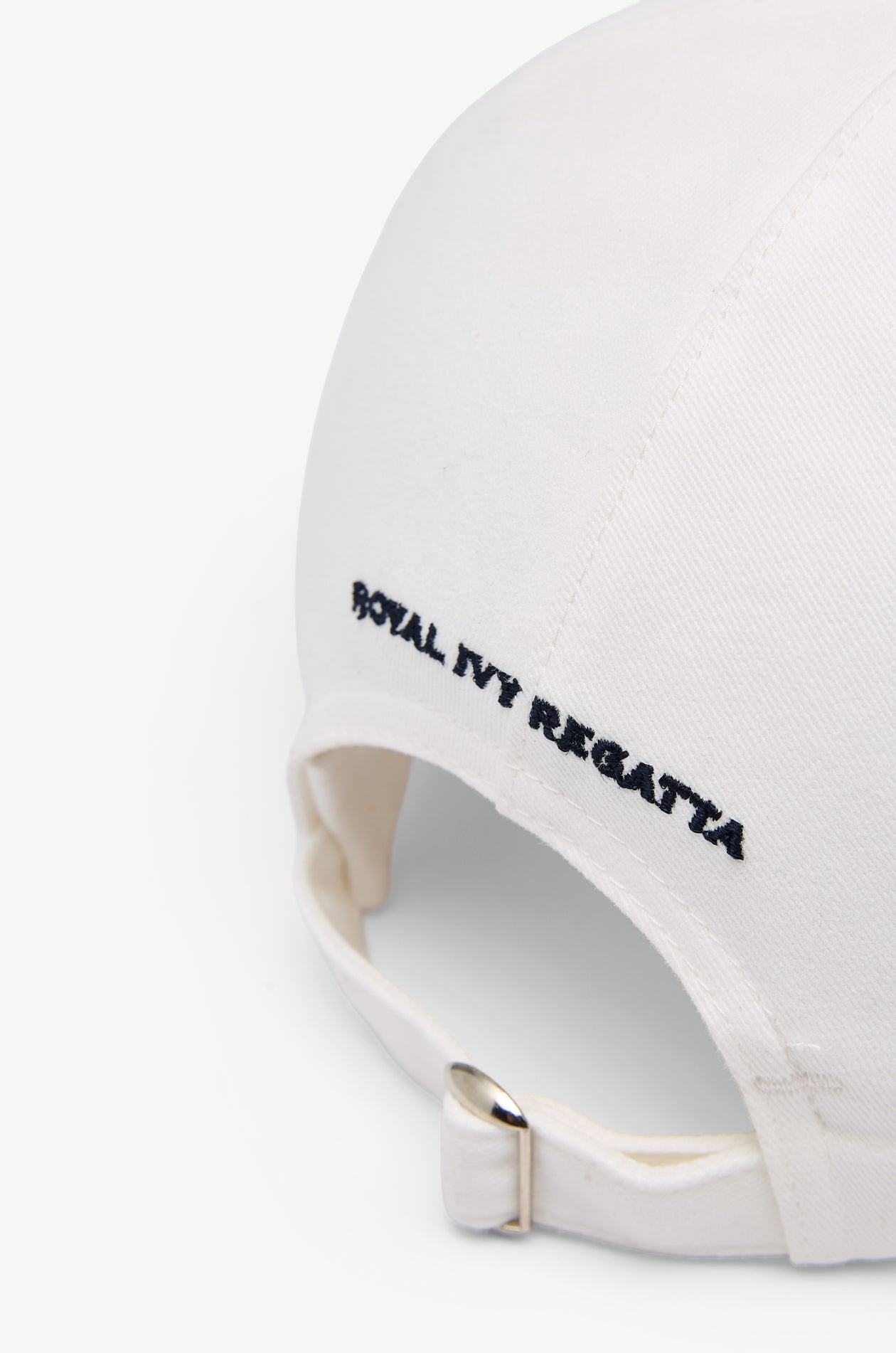 Cap Darkgreen Cotton Twill Off-White