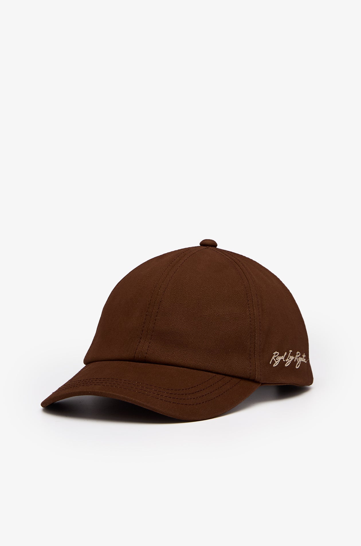 Cap Brown Cotton Twill Brown
