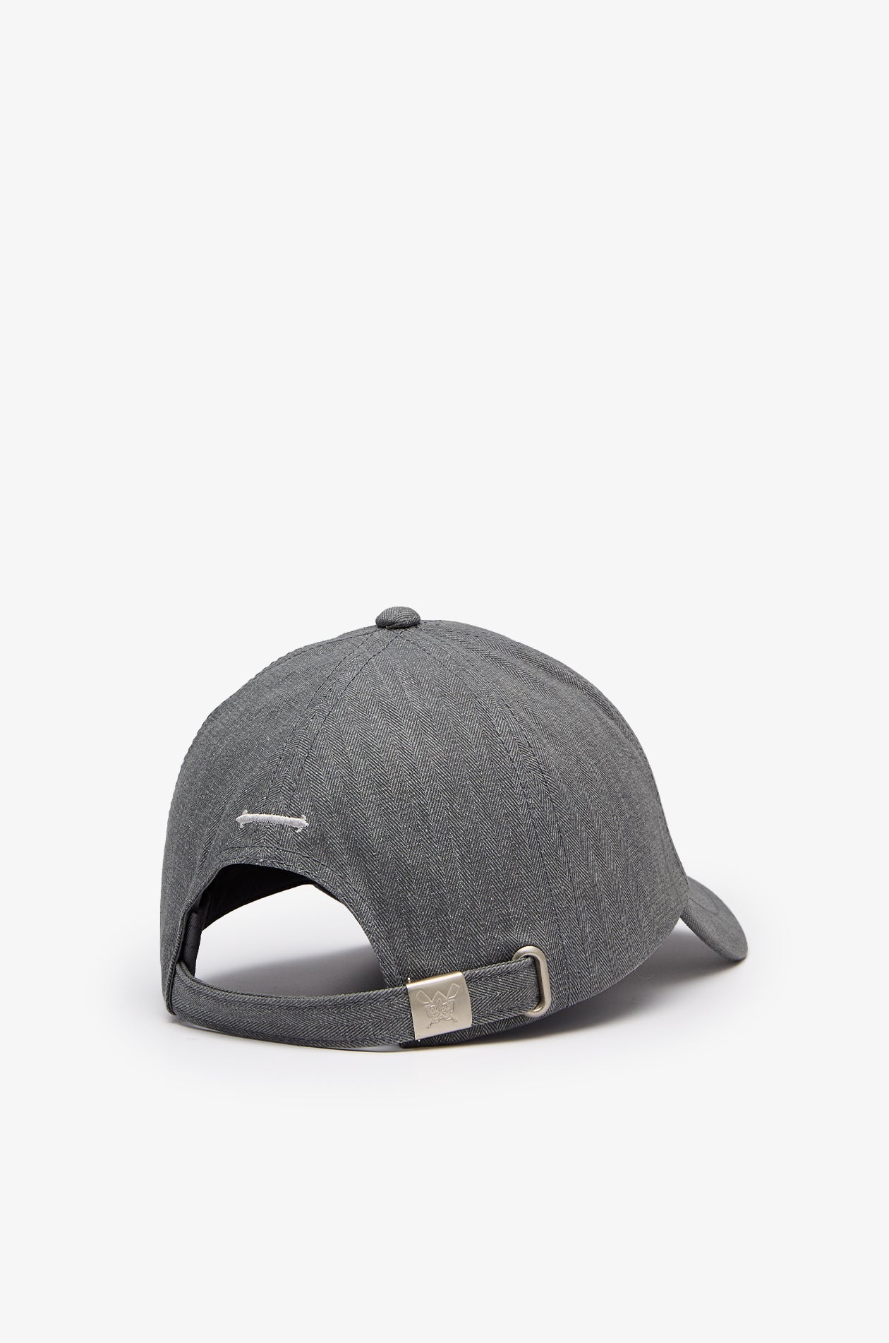 Heritage Herringbone Logo Cap Grey