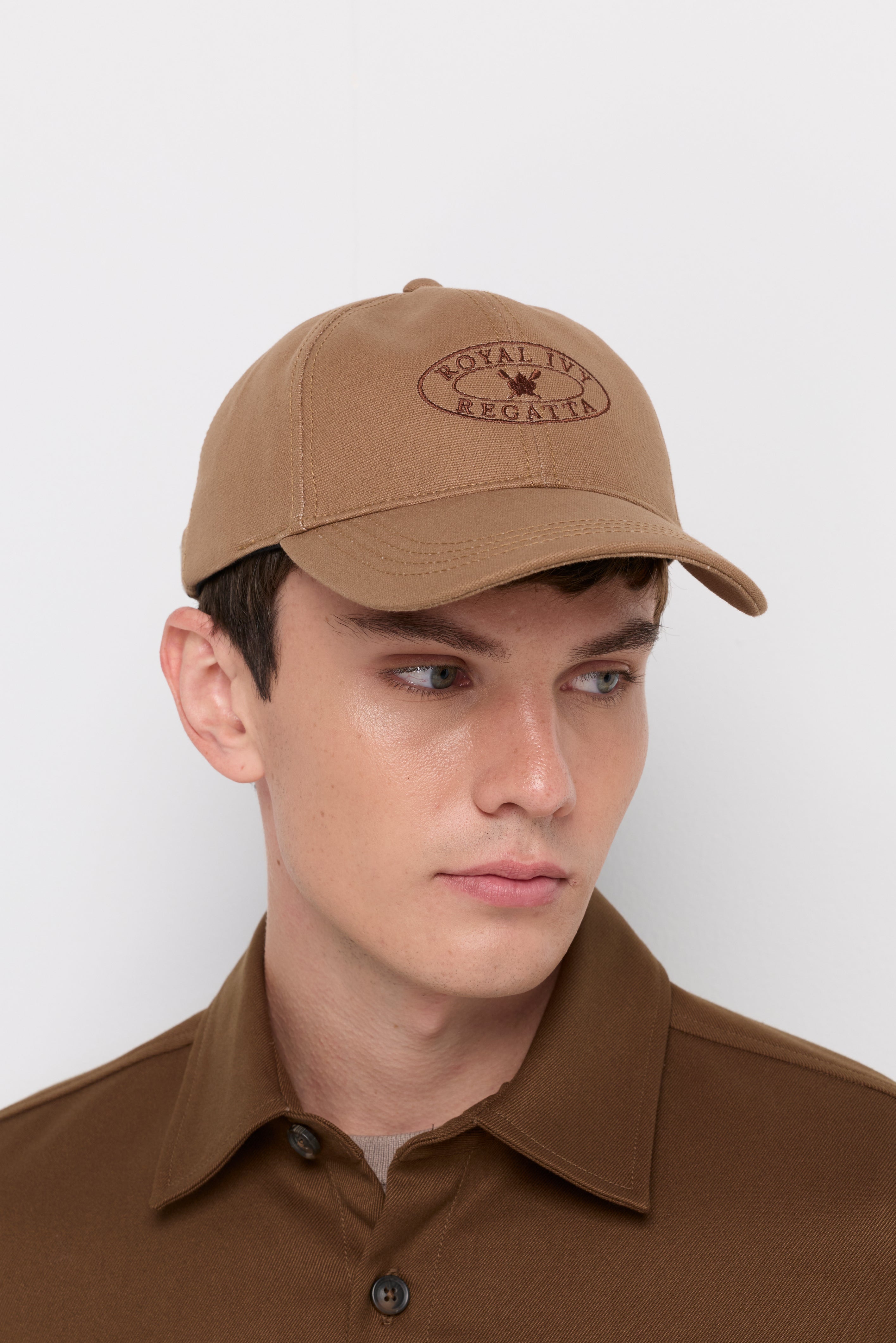 Heritage Crest Baseball Cap Light Brown