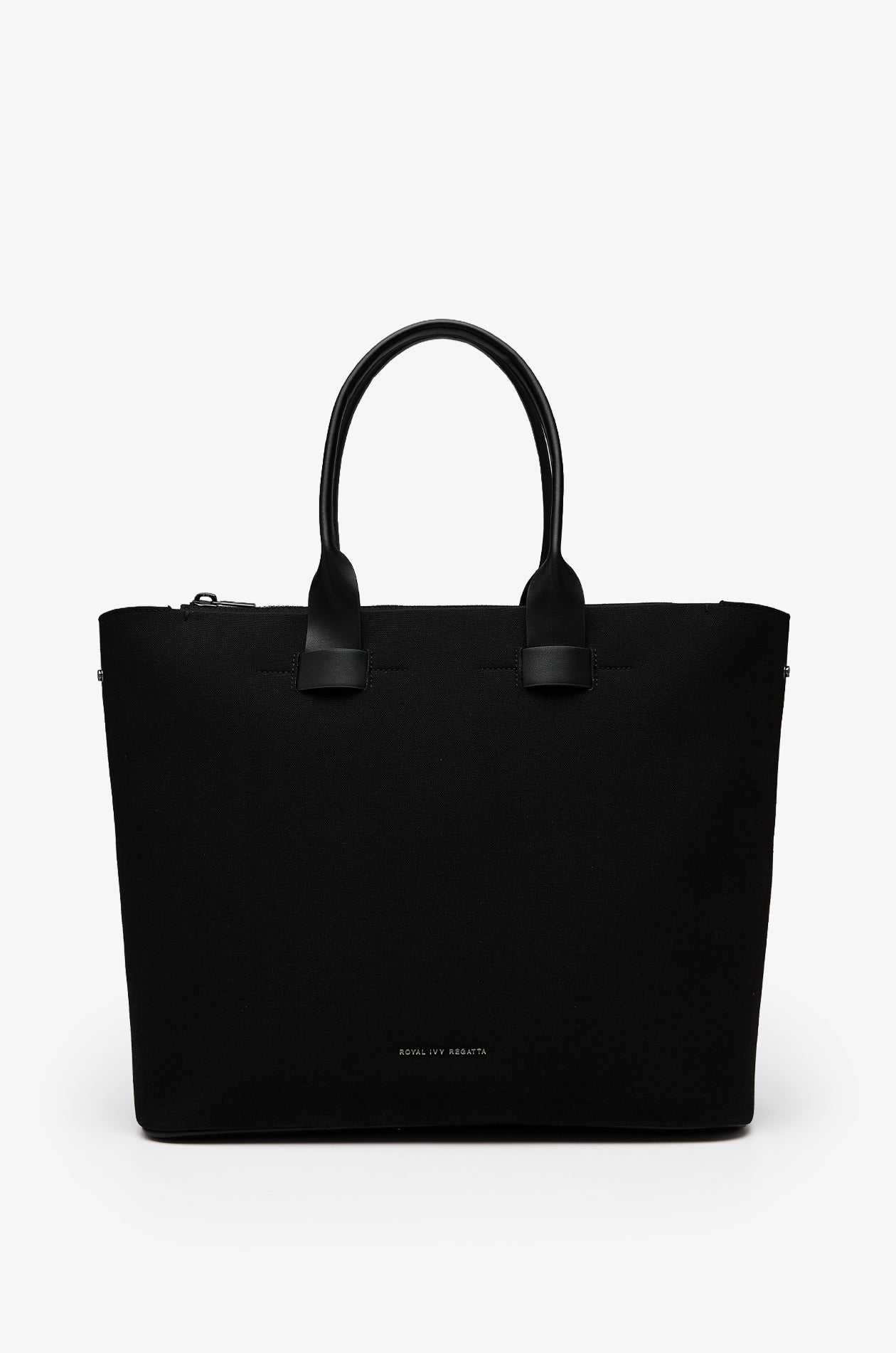 Essential Leather Tote Bag Black