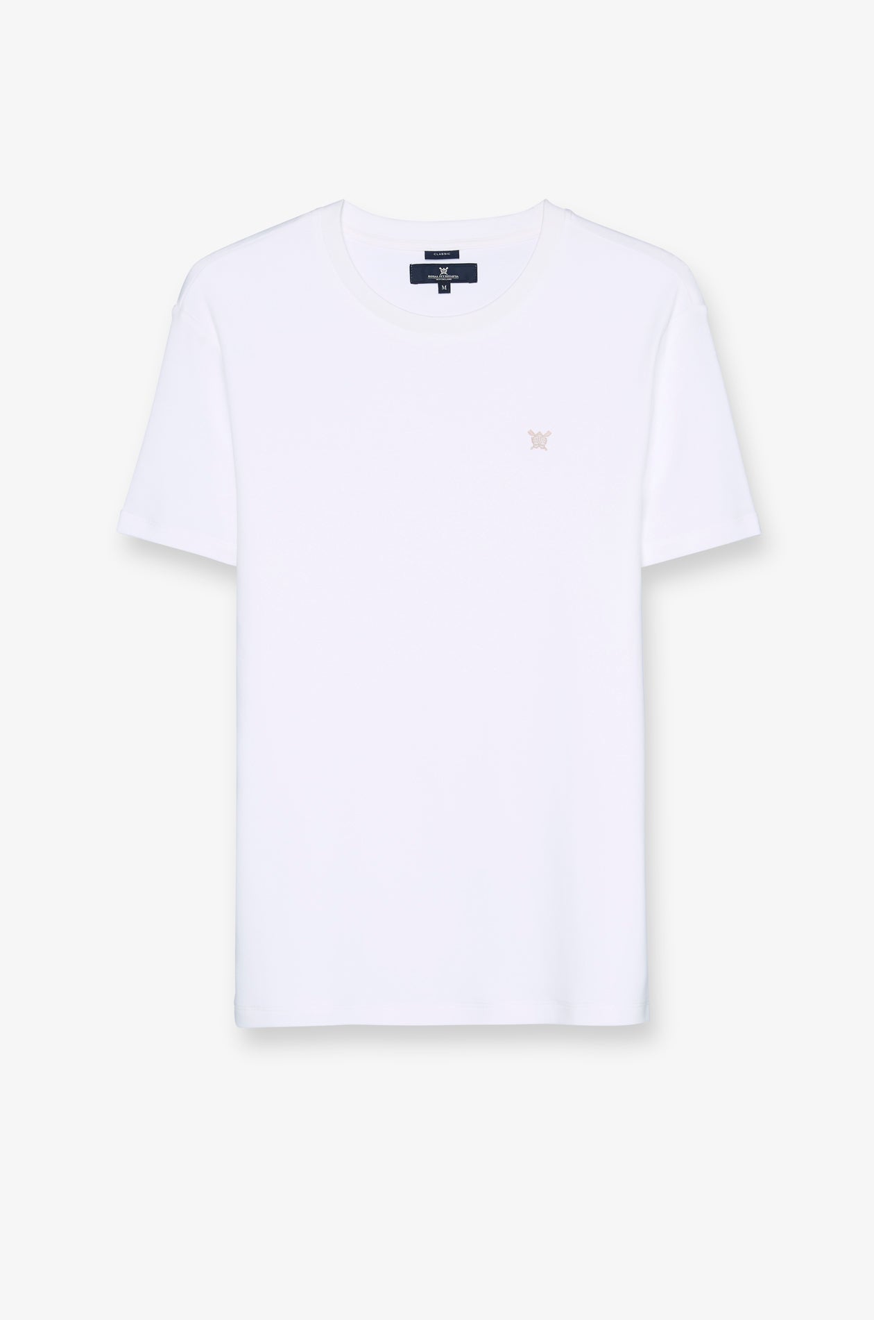 Round Neck T-Shirt Cotton Jersey Off-White