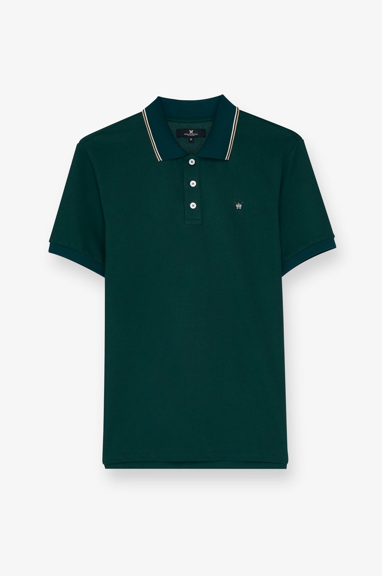 Pique Short Sleeve Polo Dark Green