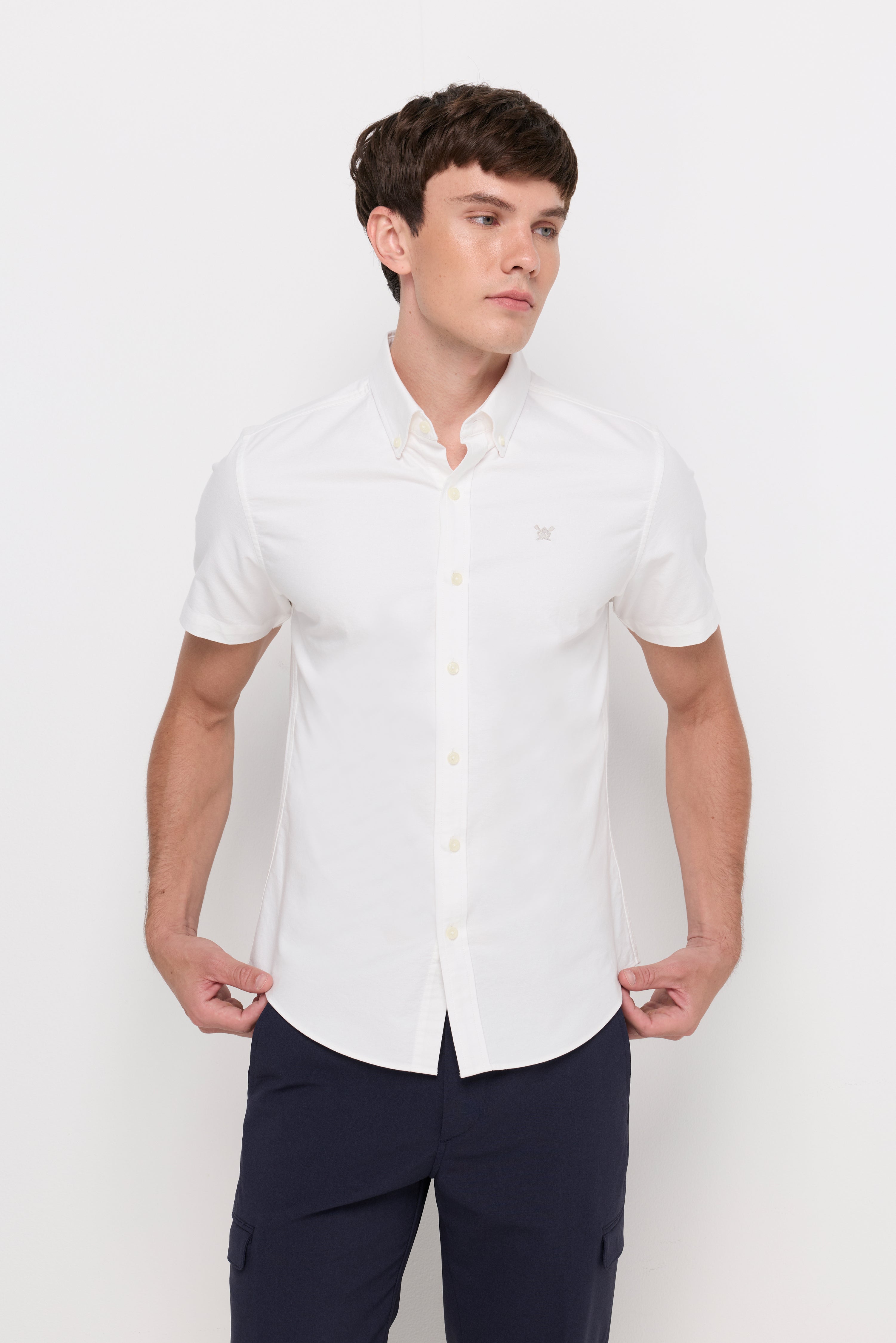 Oxford Short Sleeve Shirt Off-White