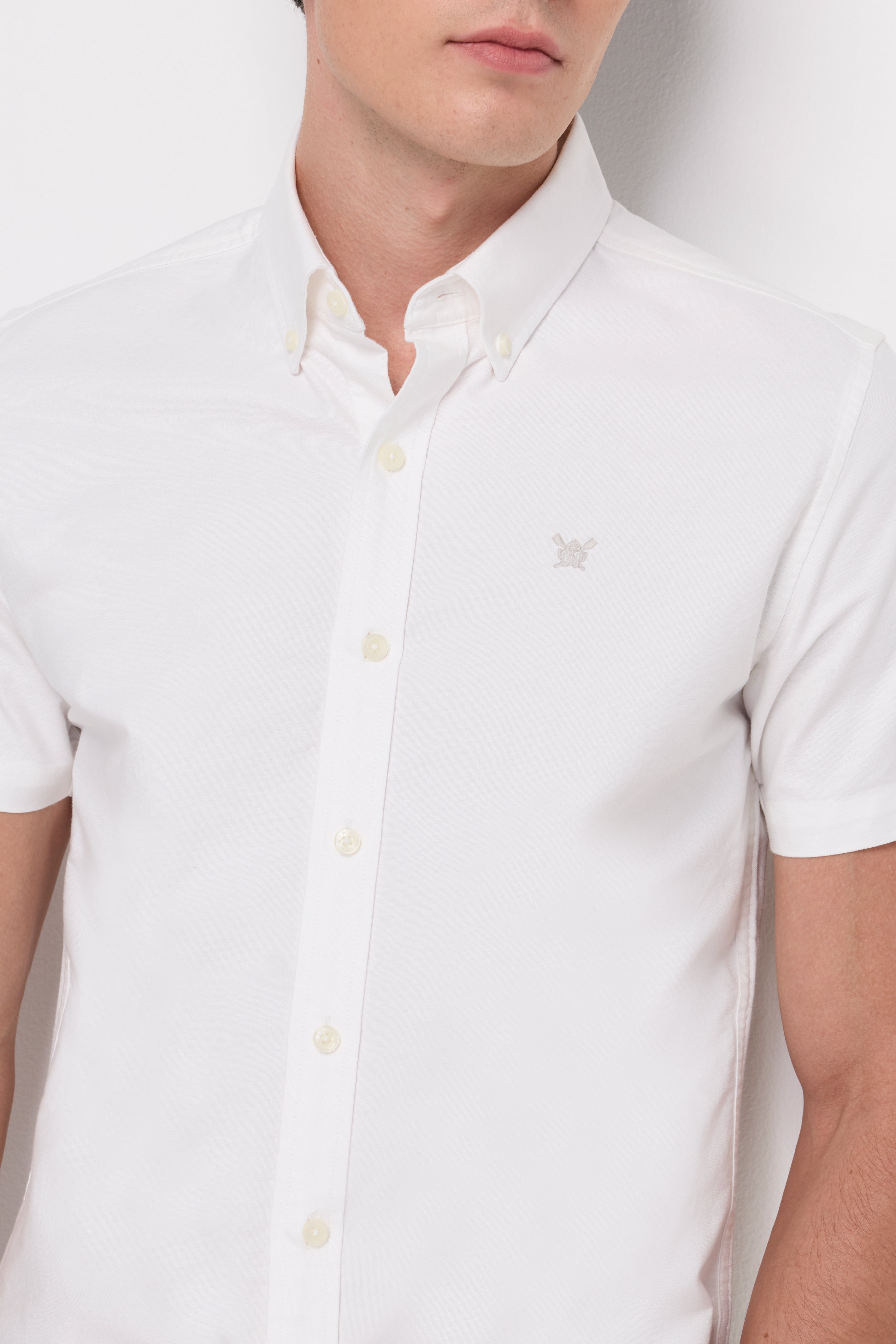 Oxford Short Sleeve Shirt Off-White